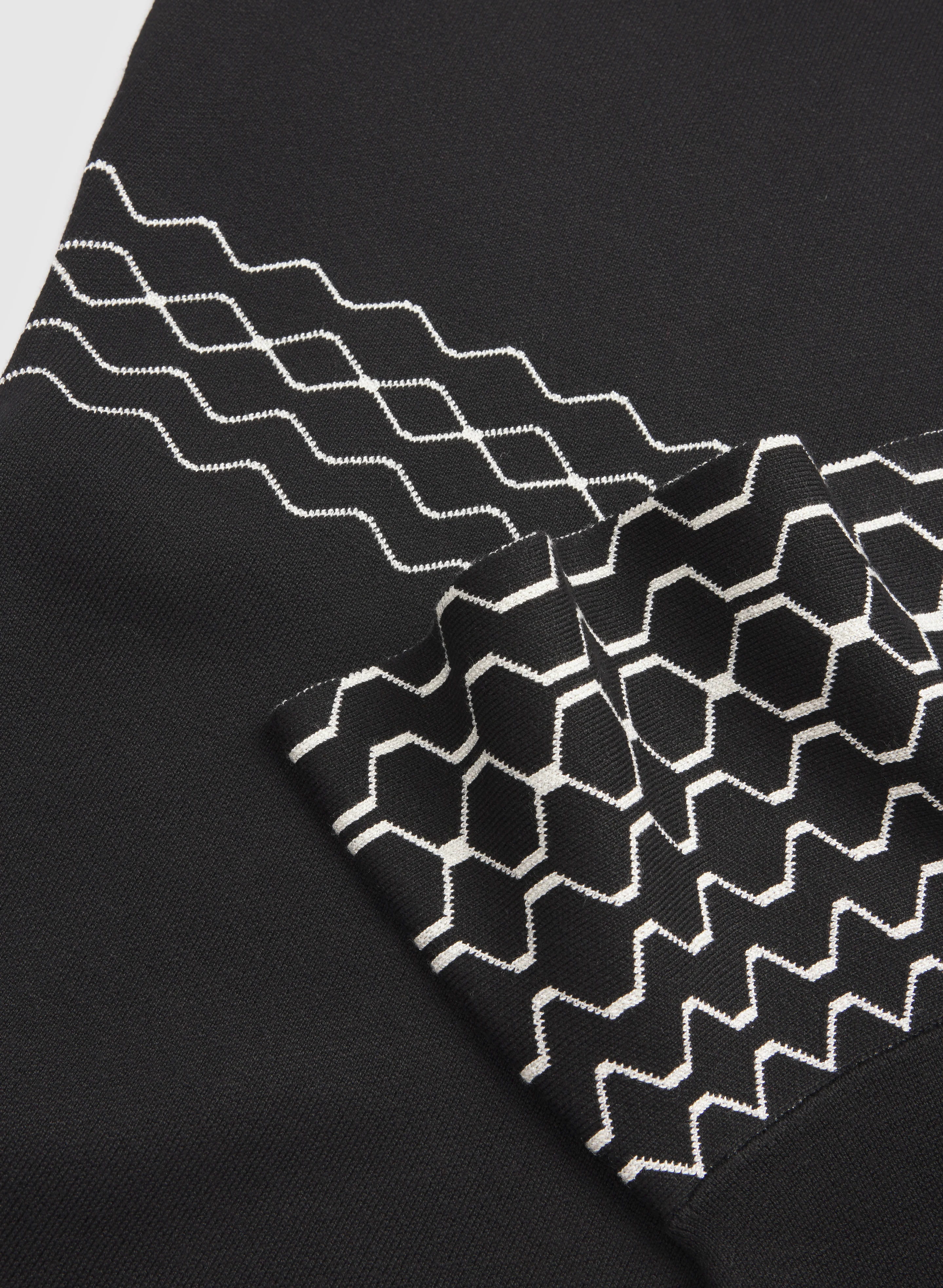 Scalloped Detail Dress - Image 8