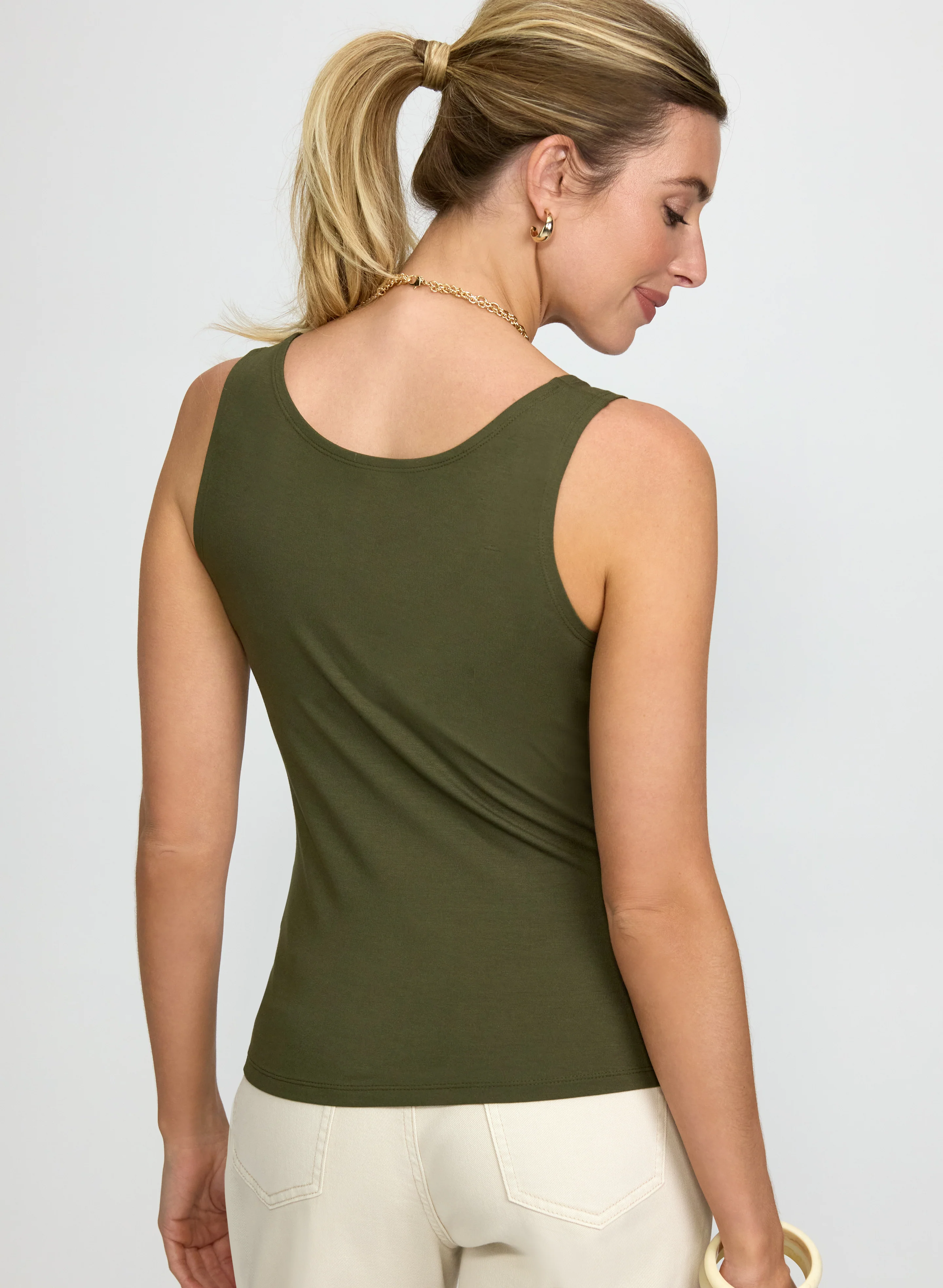 Scoop Neck Cami - Image 2