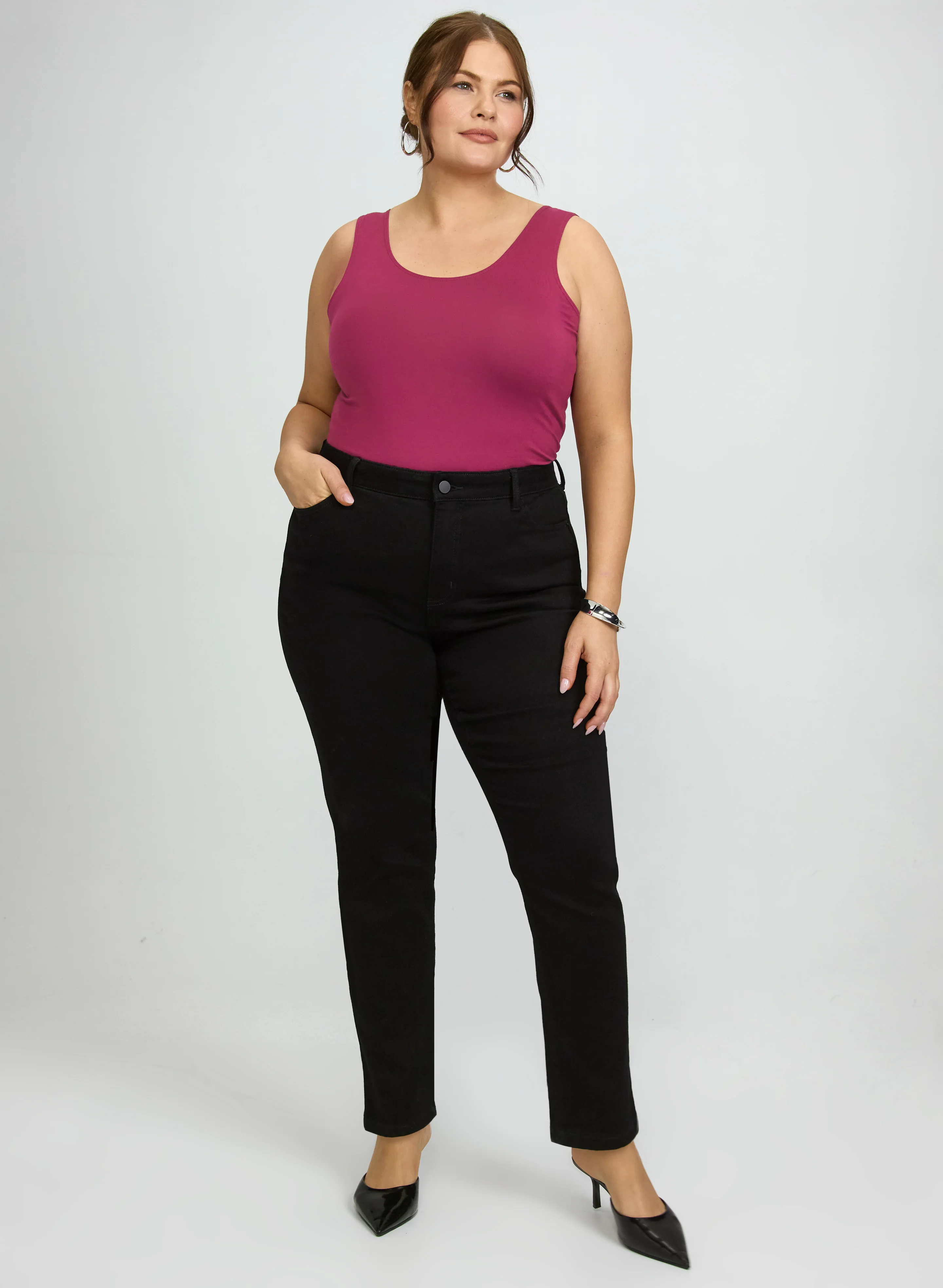 Scoop Neck Tank Top - Image 3