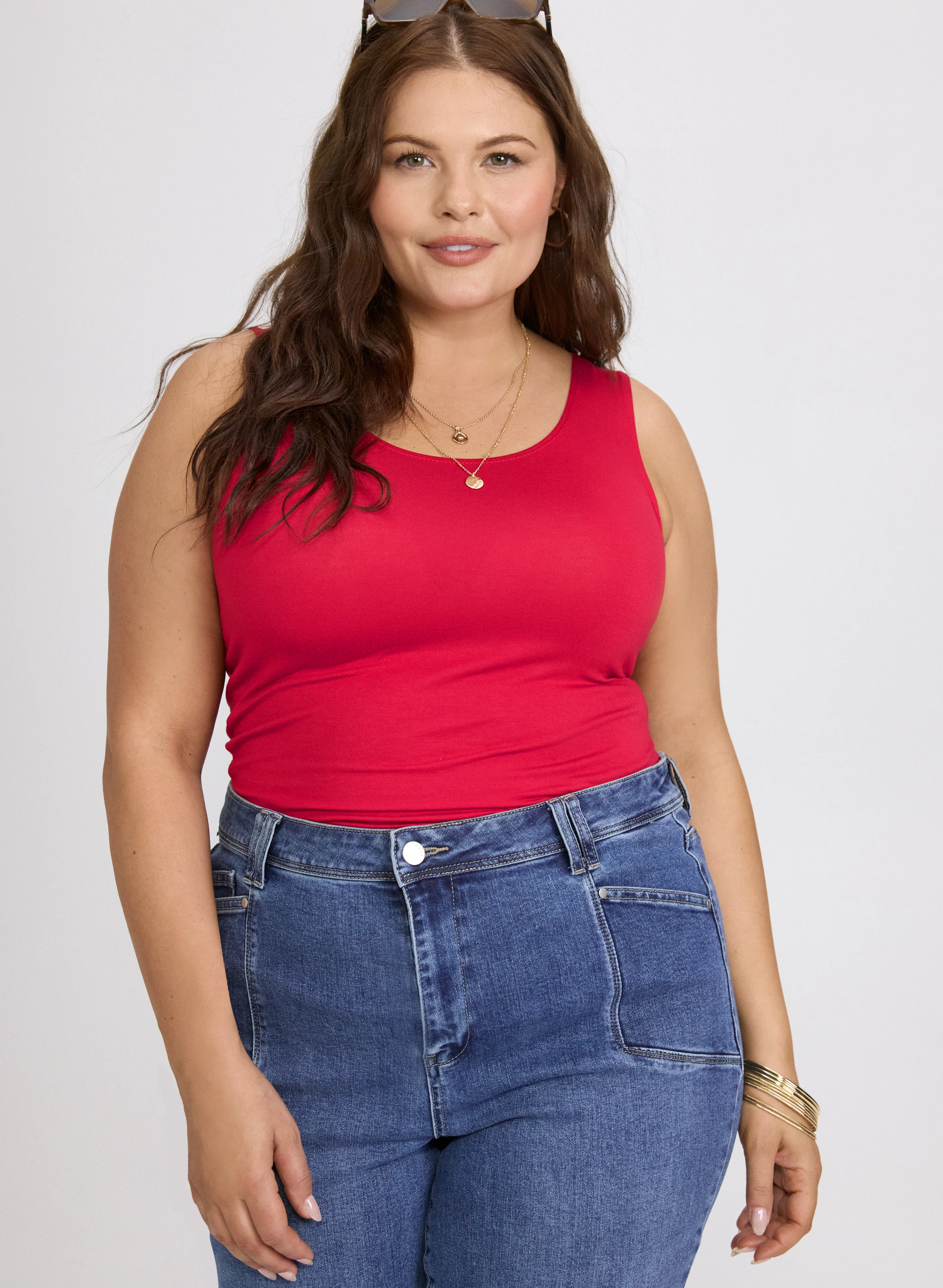 Scoop Neck Tank Top