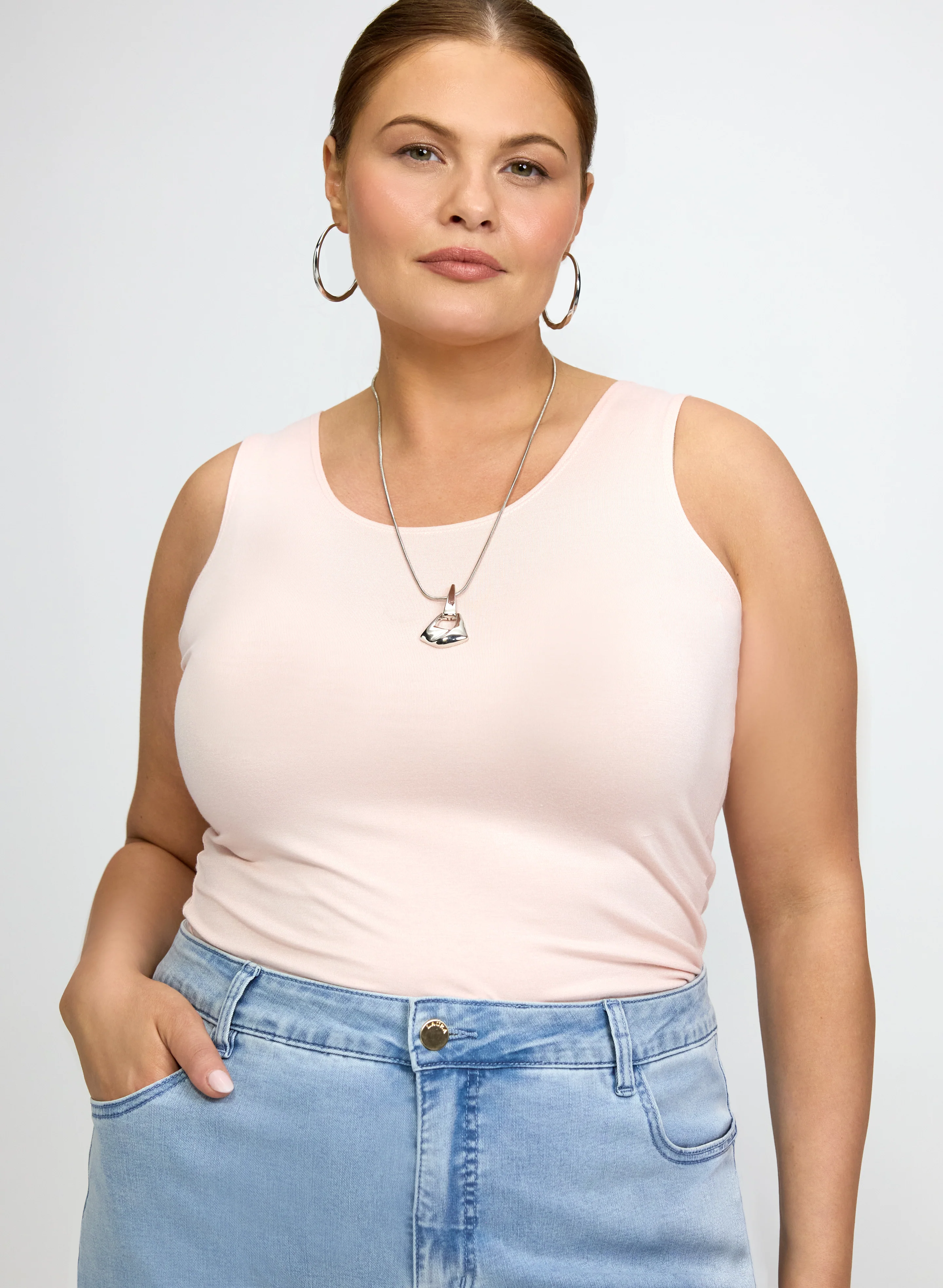 Scoop Neck Tank Top