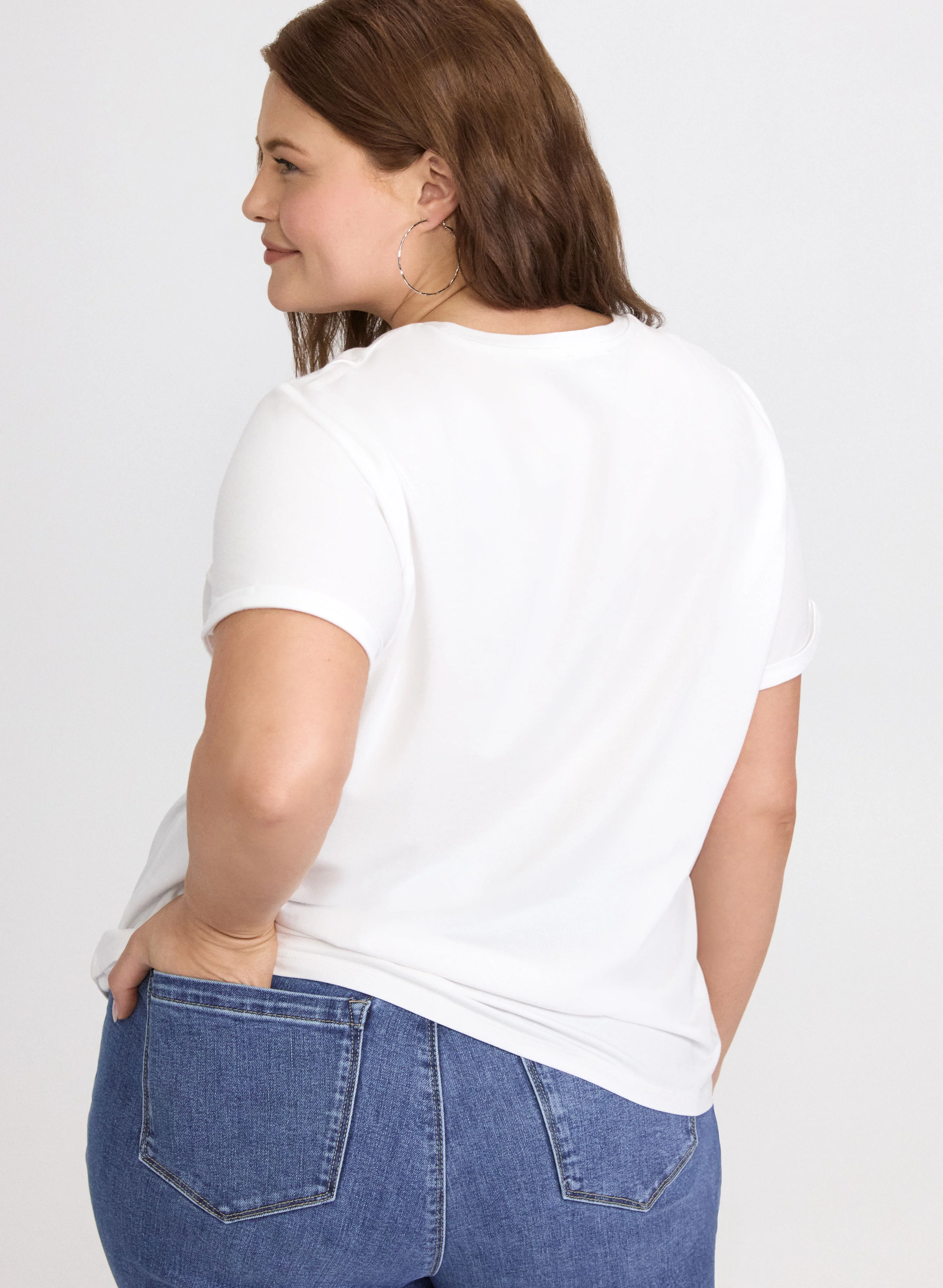 Script Print T-Shirt - Image 4