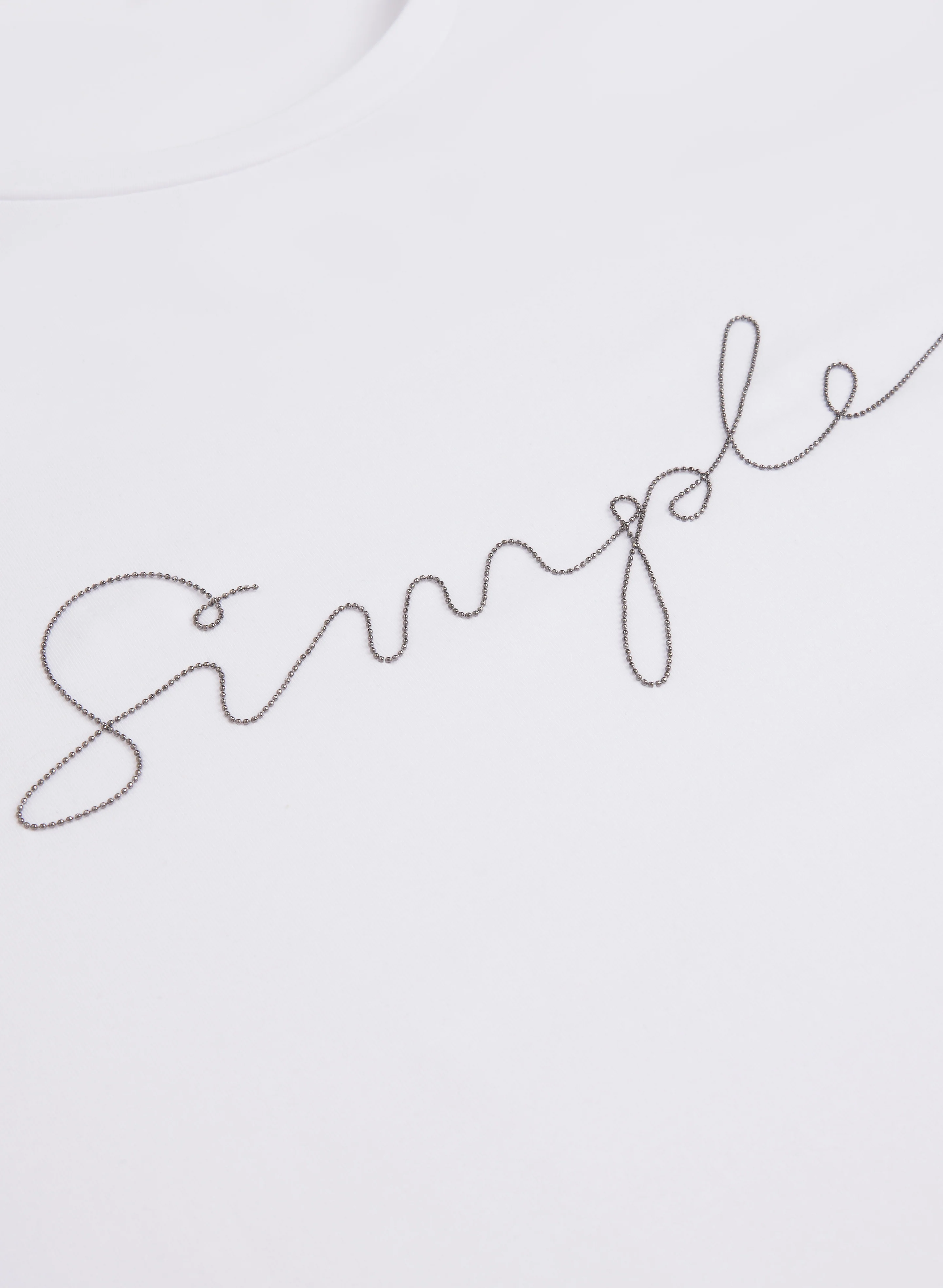 Script Print T-Shirt - Image 7