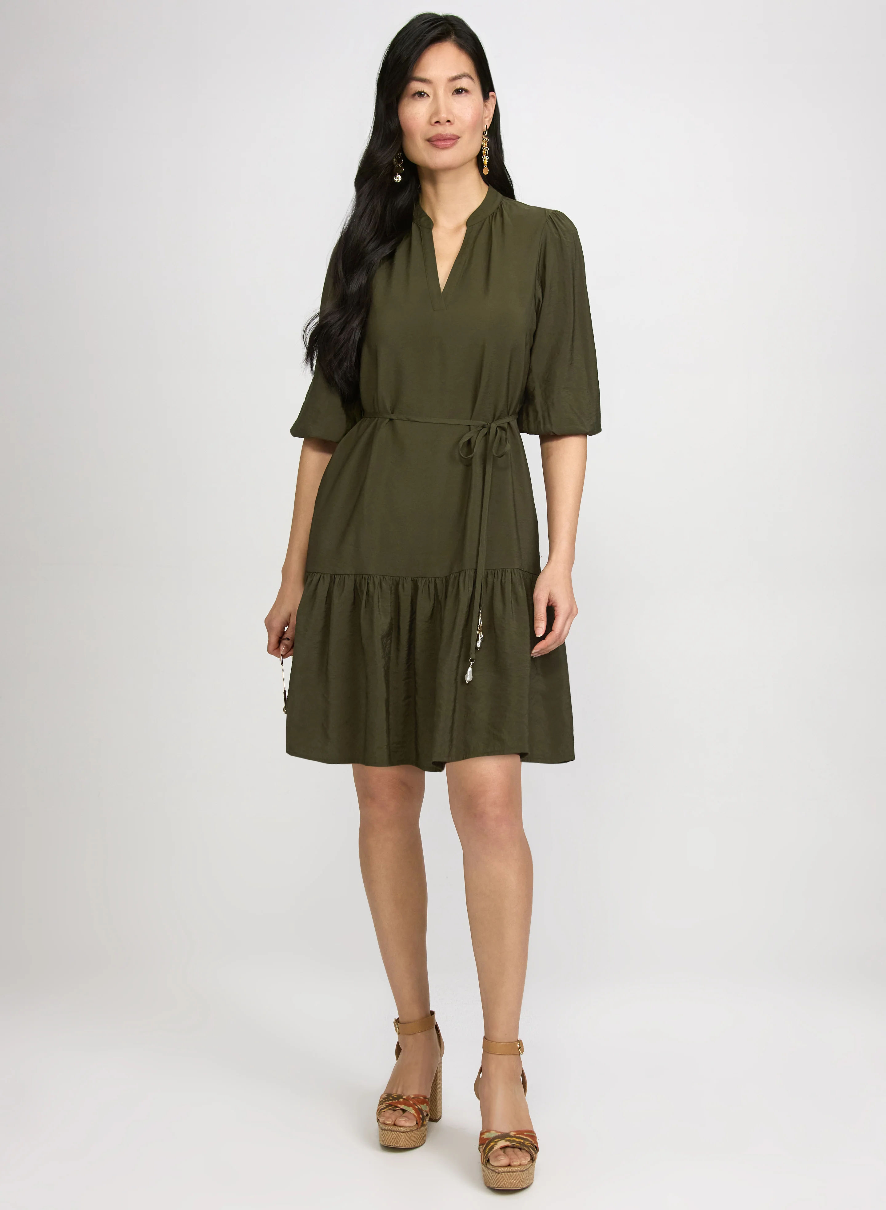 Self-Tie Dress
