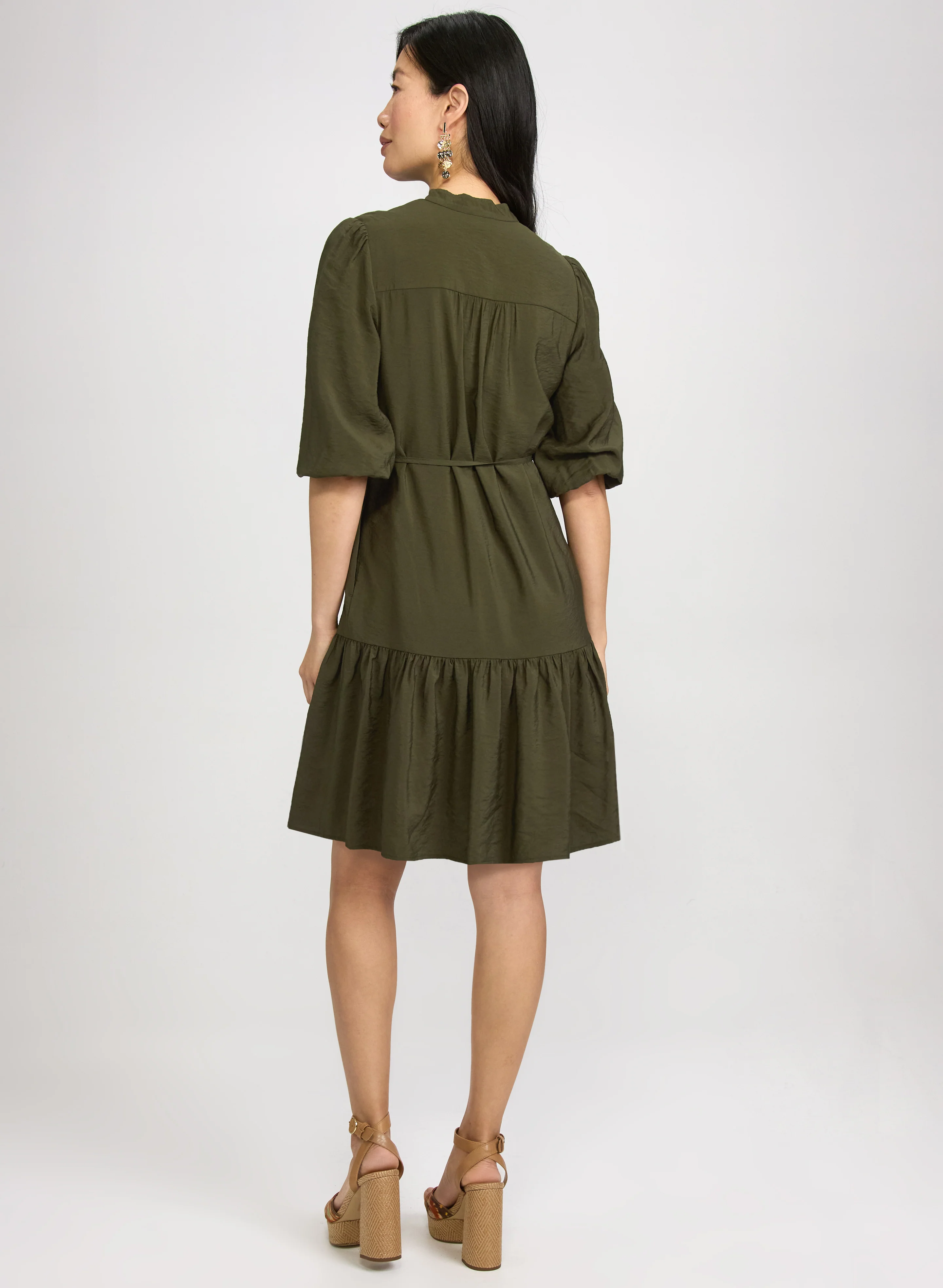 Self-Tie Dress - Image 4