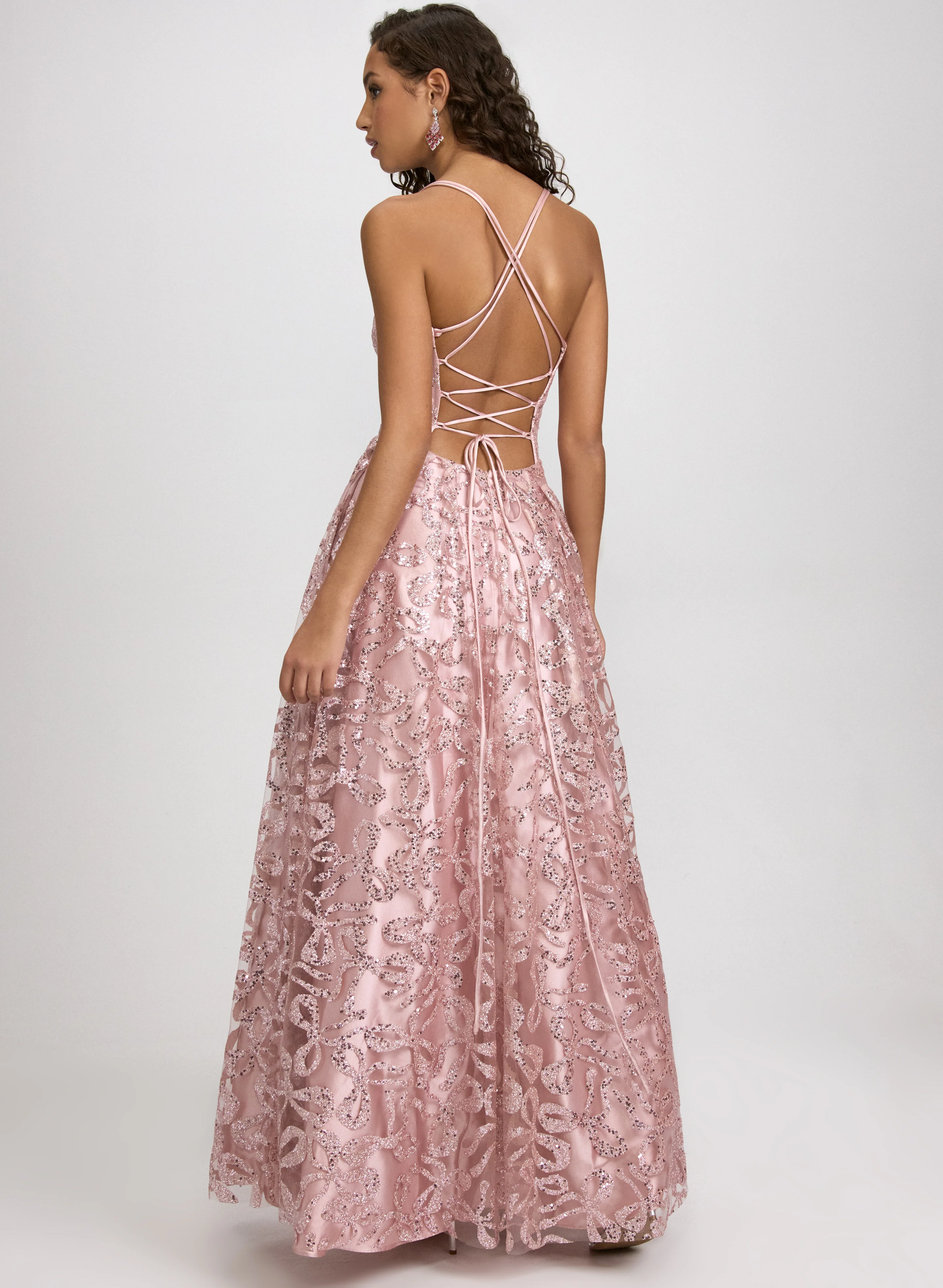Sequin Corset Gown - Image 3