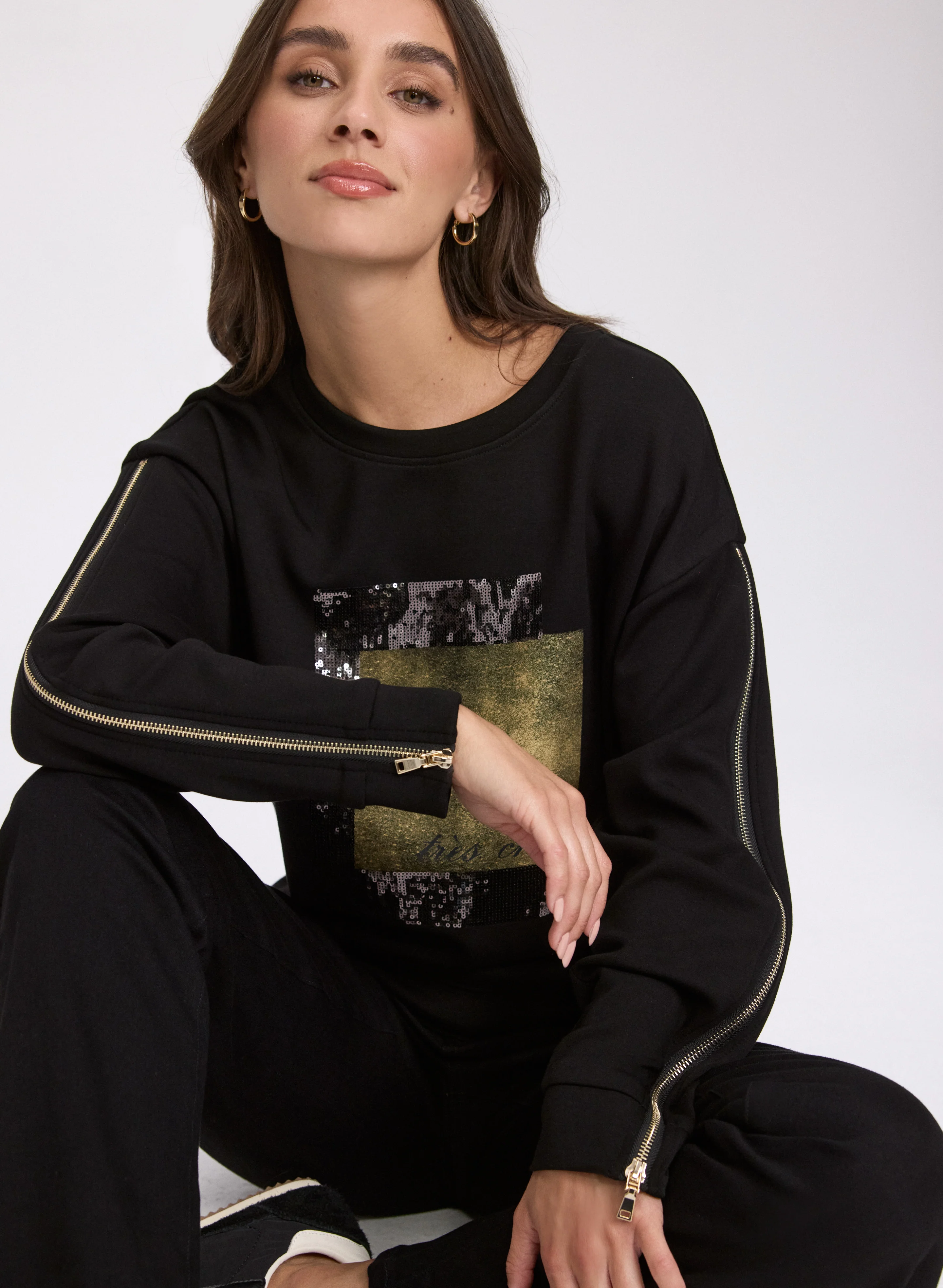 Sequin Logo Top - Image 5