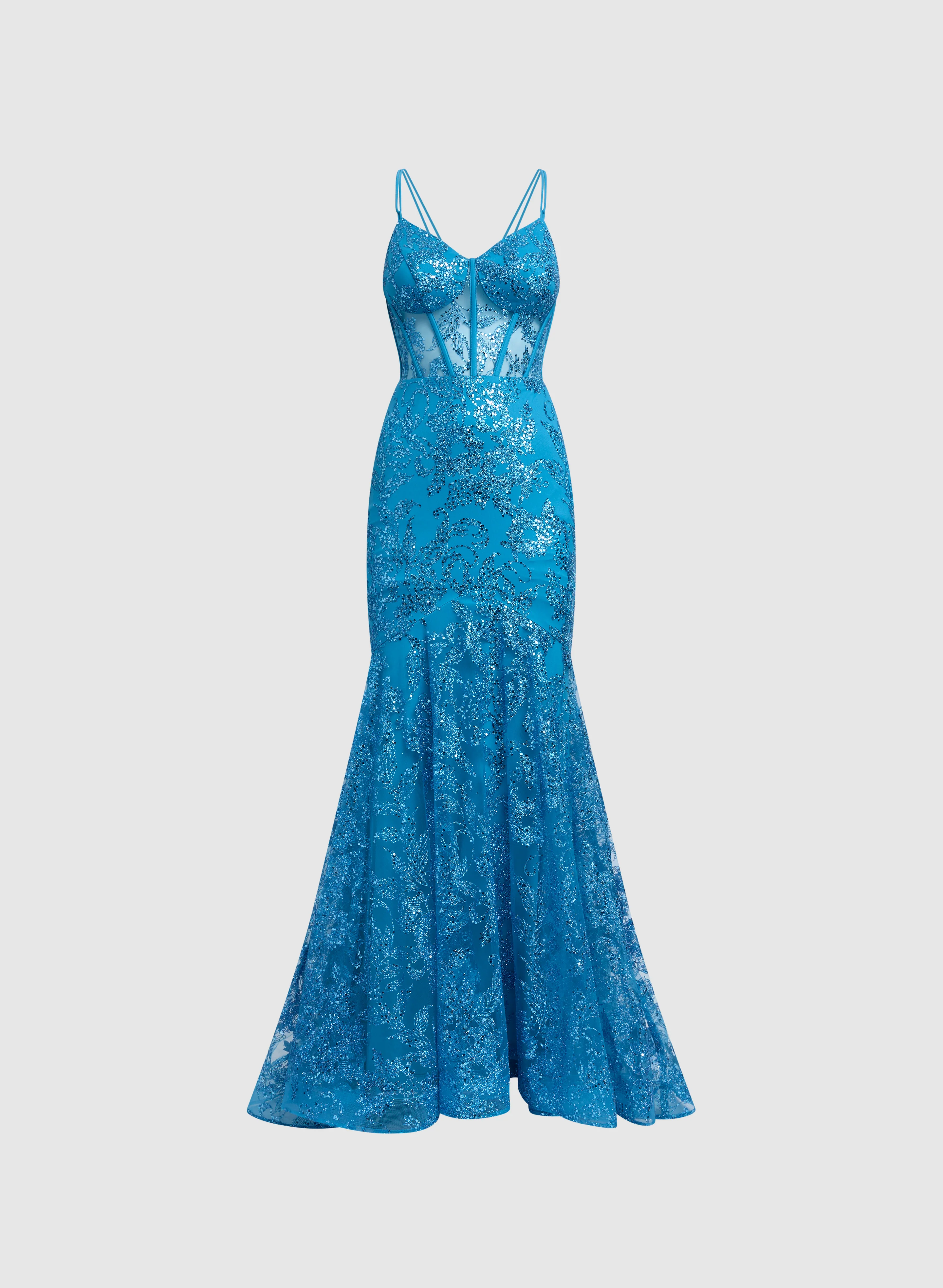 Sequin Mesh Dress - Image 6