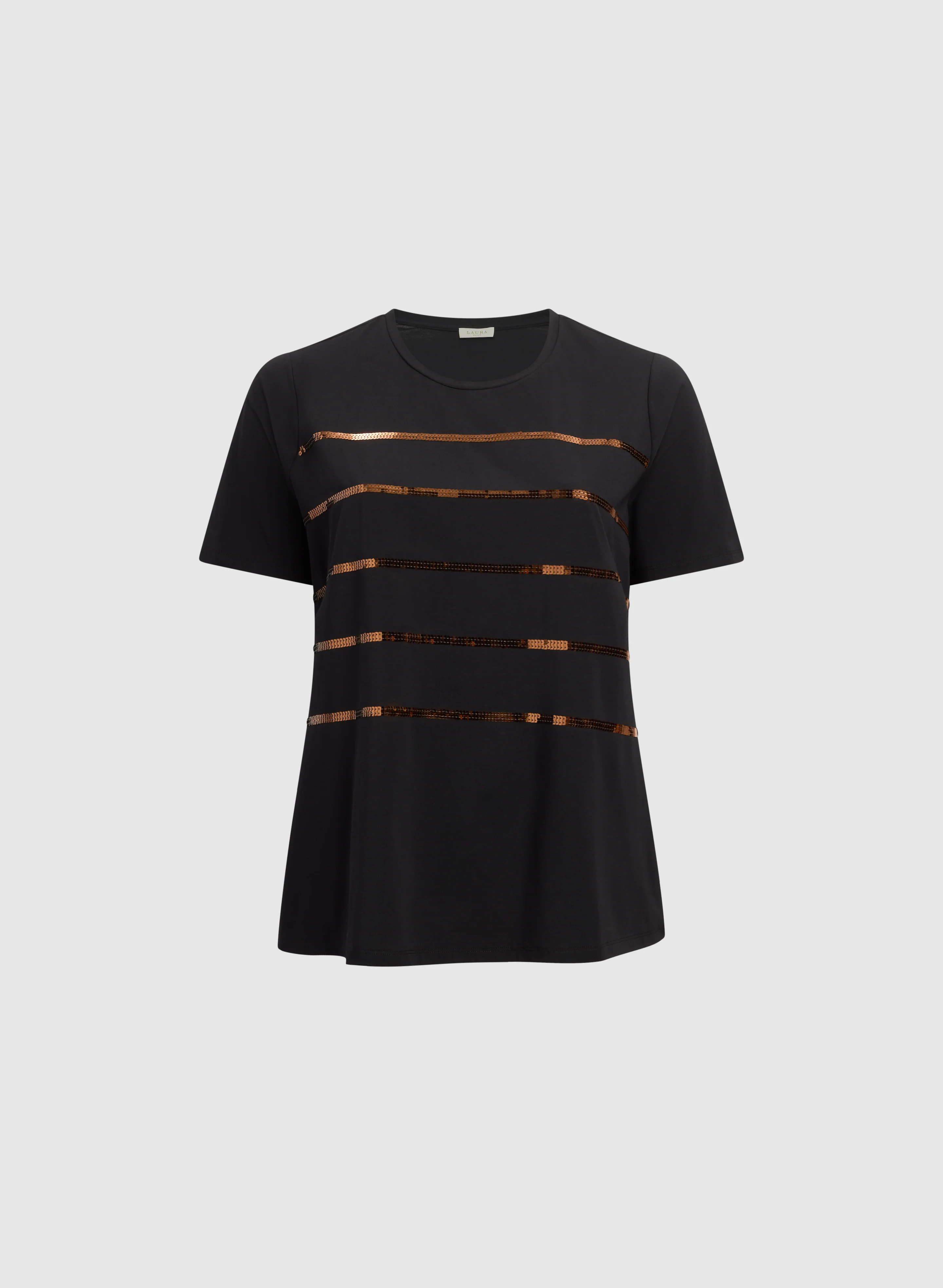 Sequin Stripe T-Shirt - Image 6