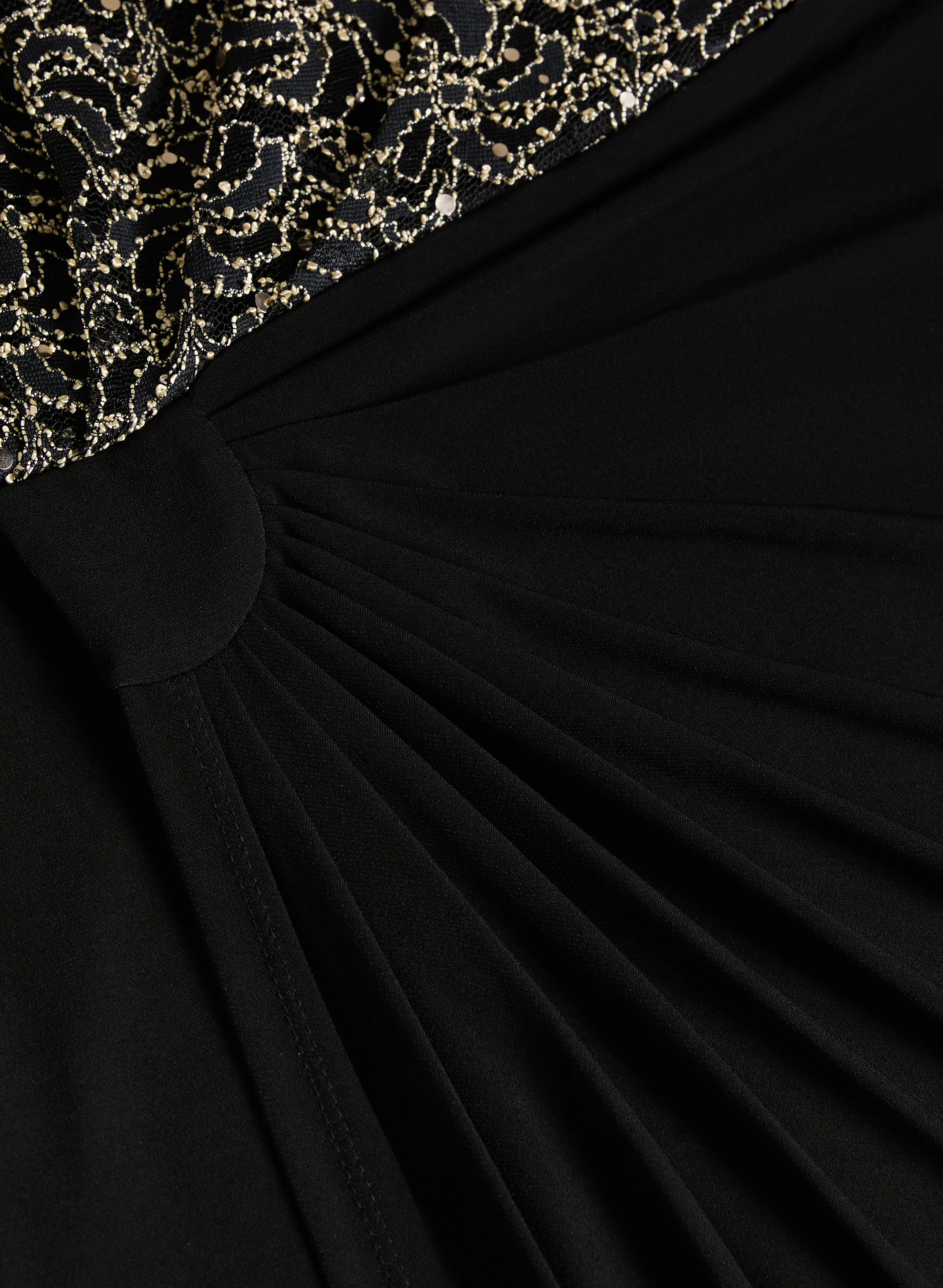 Sequined Empire Waist Dress - Image 7