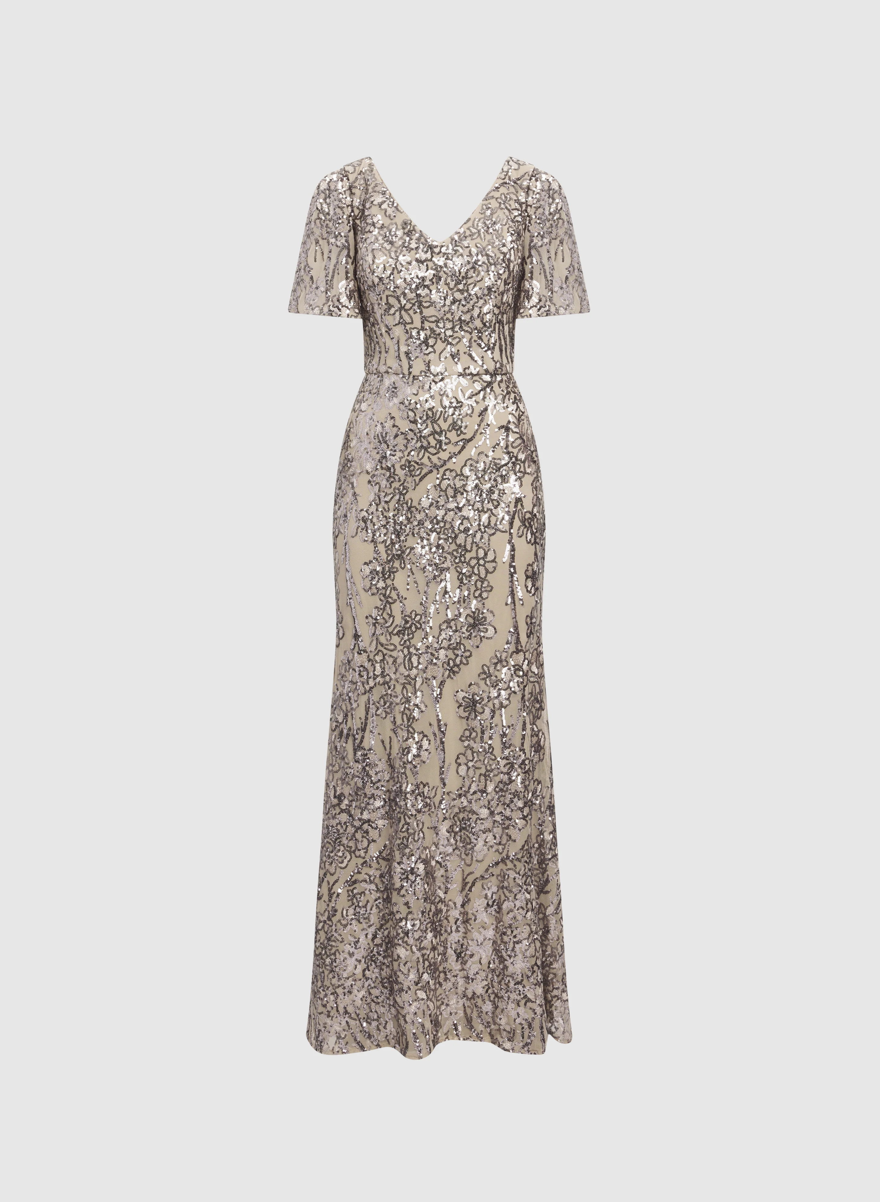 Alex Evenings - Sequin Floral Dress - Image 6