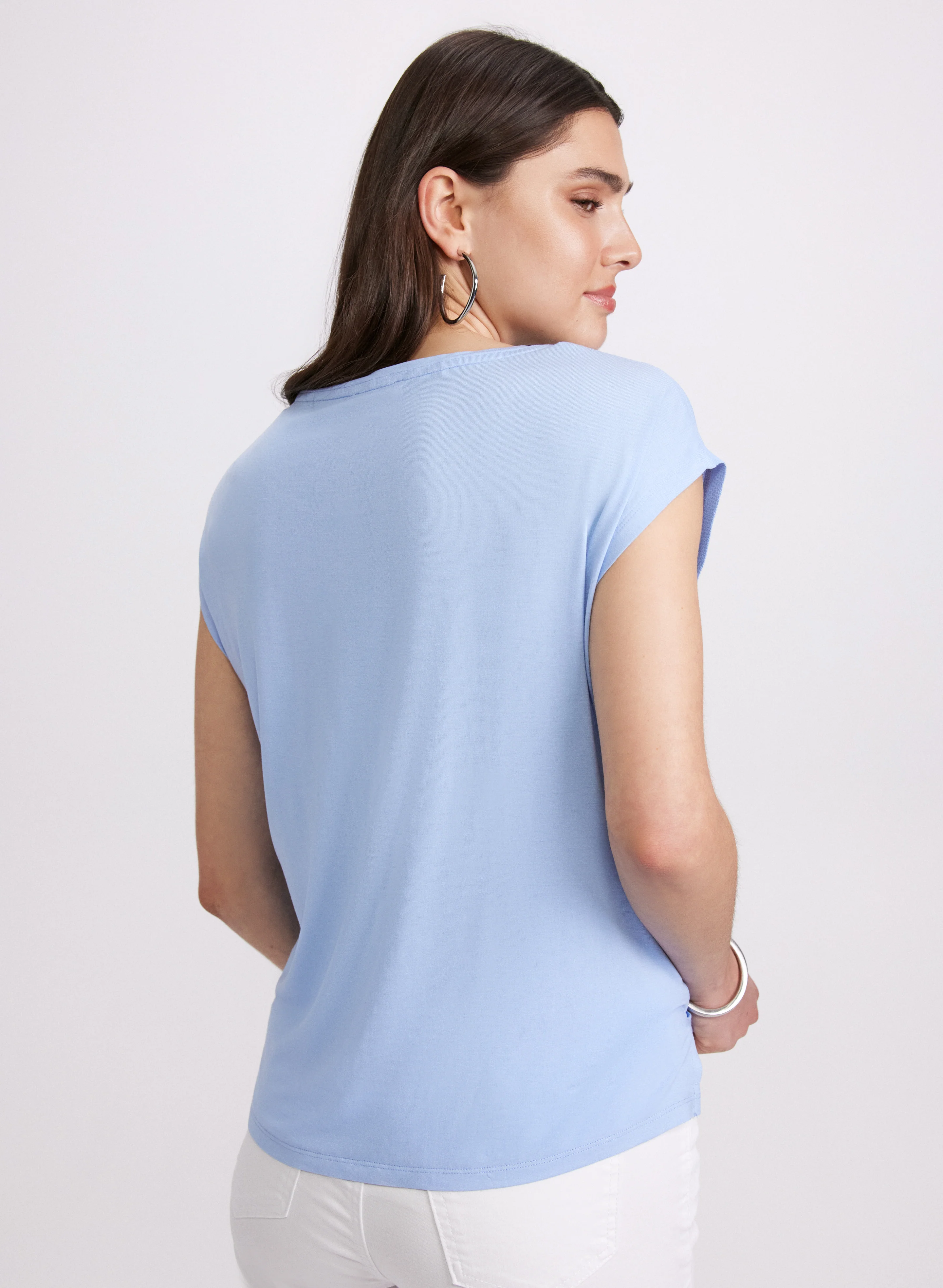 Sequined Gradient Motif Top - Image 4