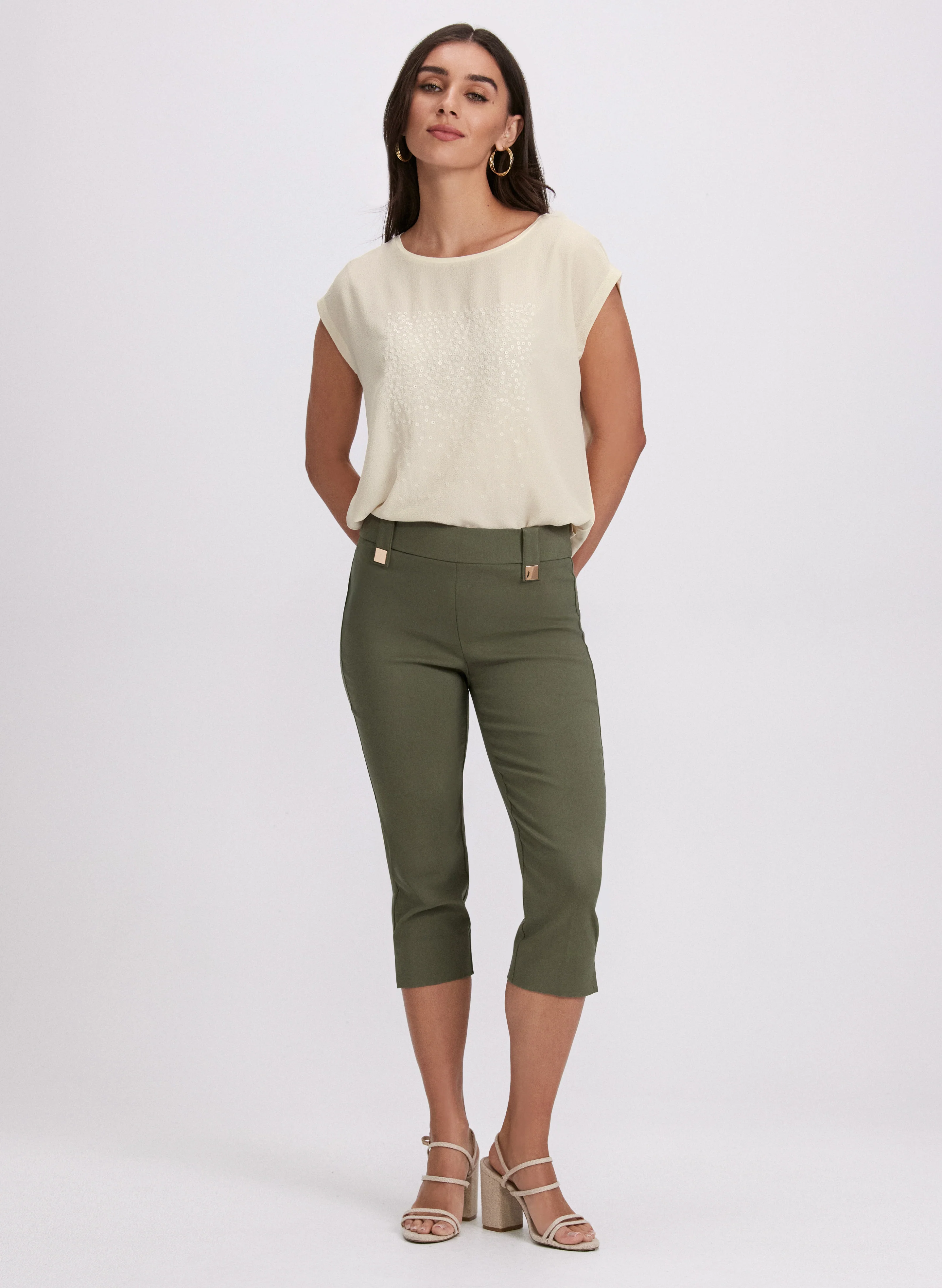 Sequined Gradient Motif Top - Image 3