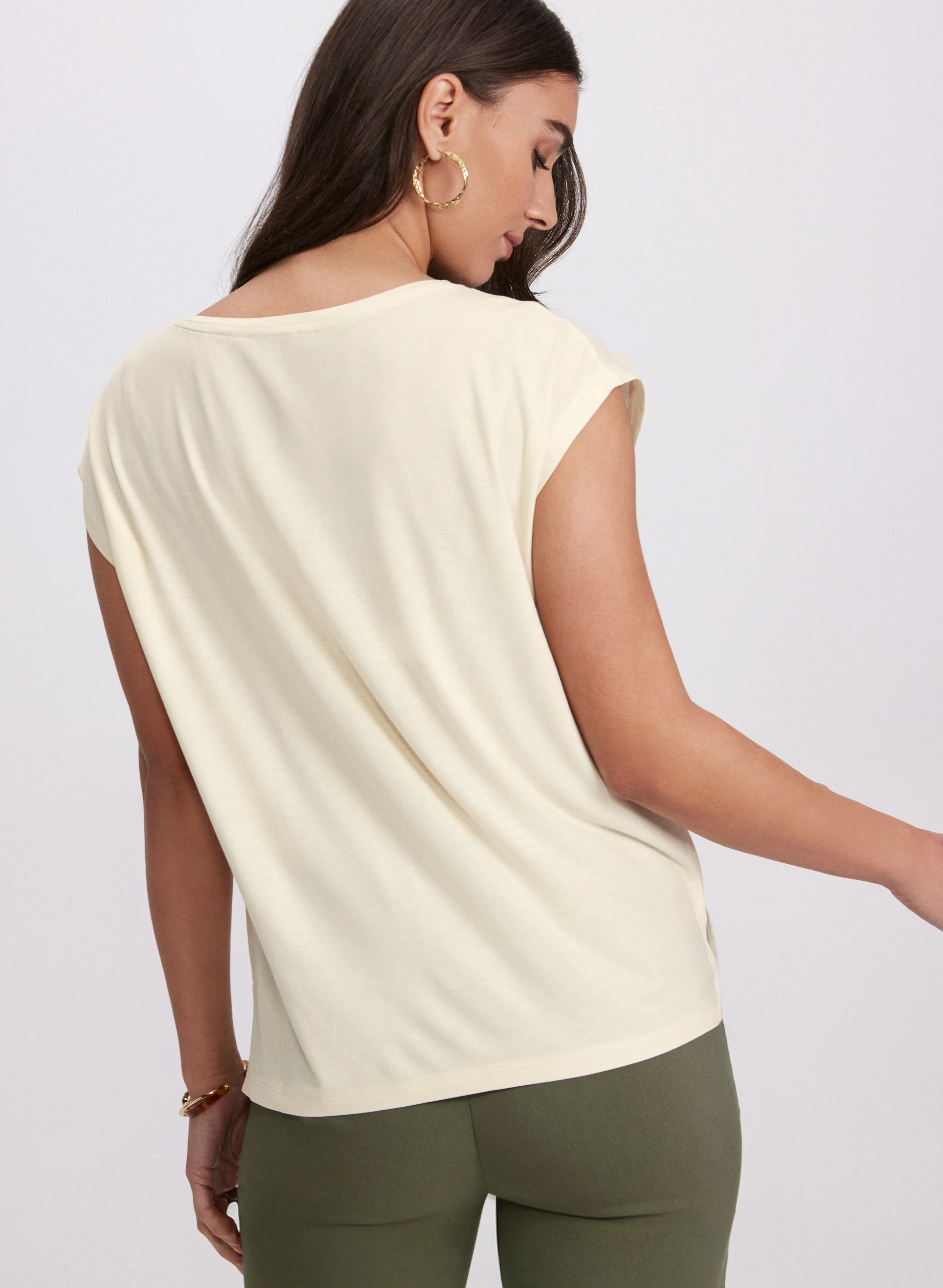 Sequined Gradient Motif Top - Image 5