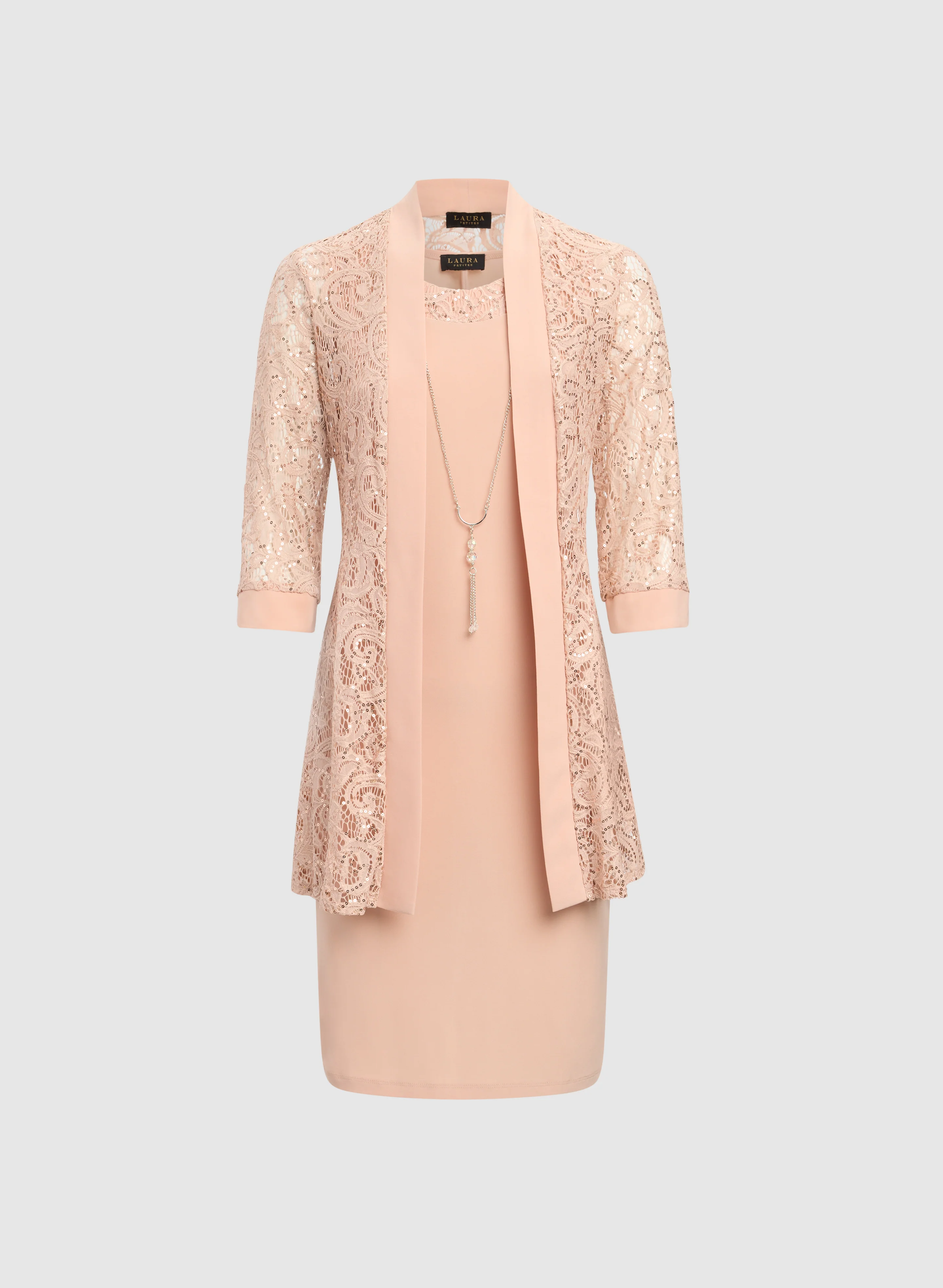 Sequined Jacket & Dress Set - Image 6