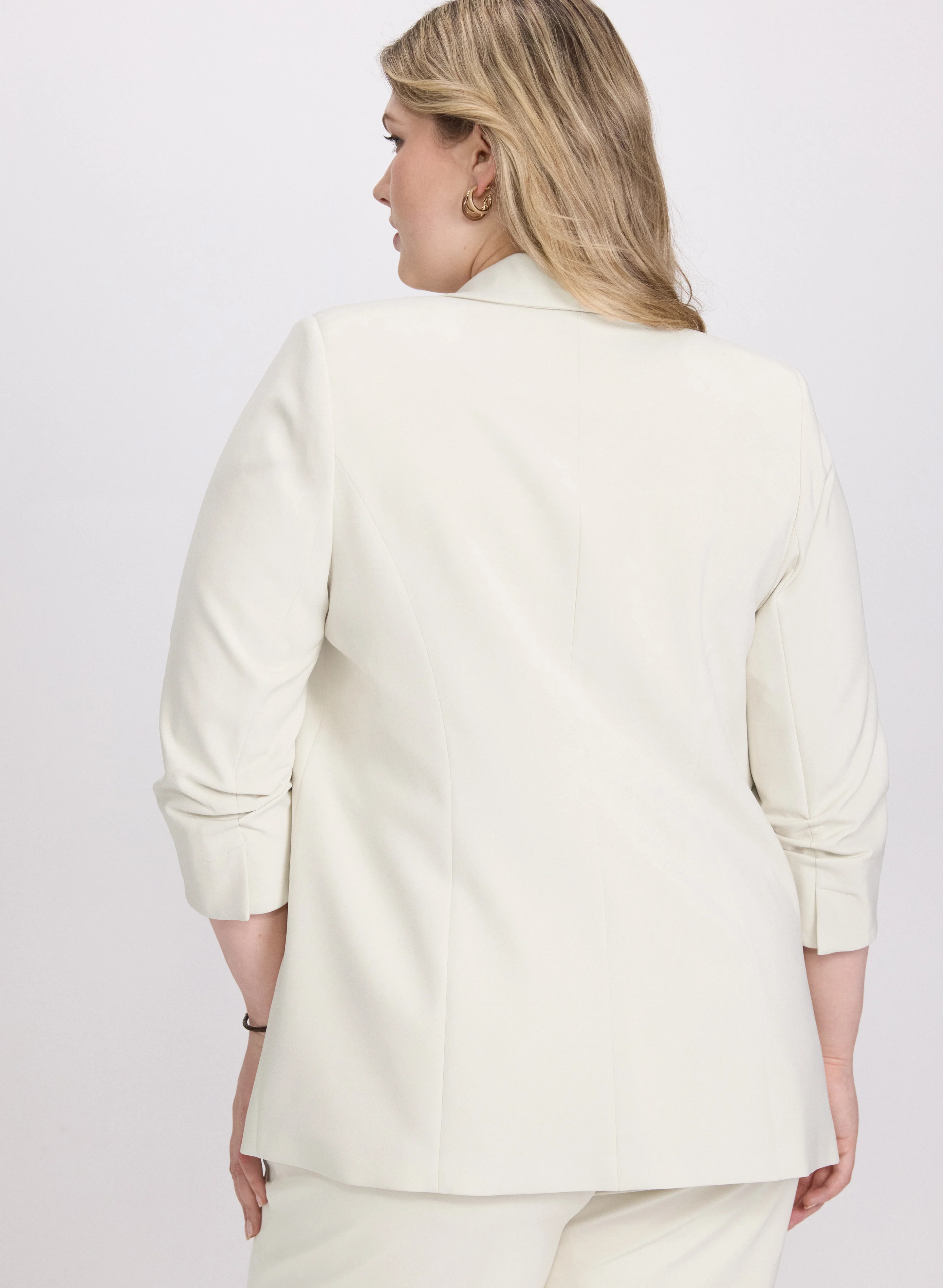 Shawl Collar Blazer - Image 2