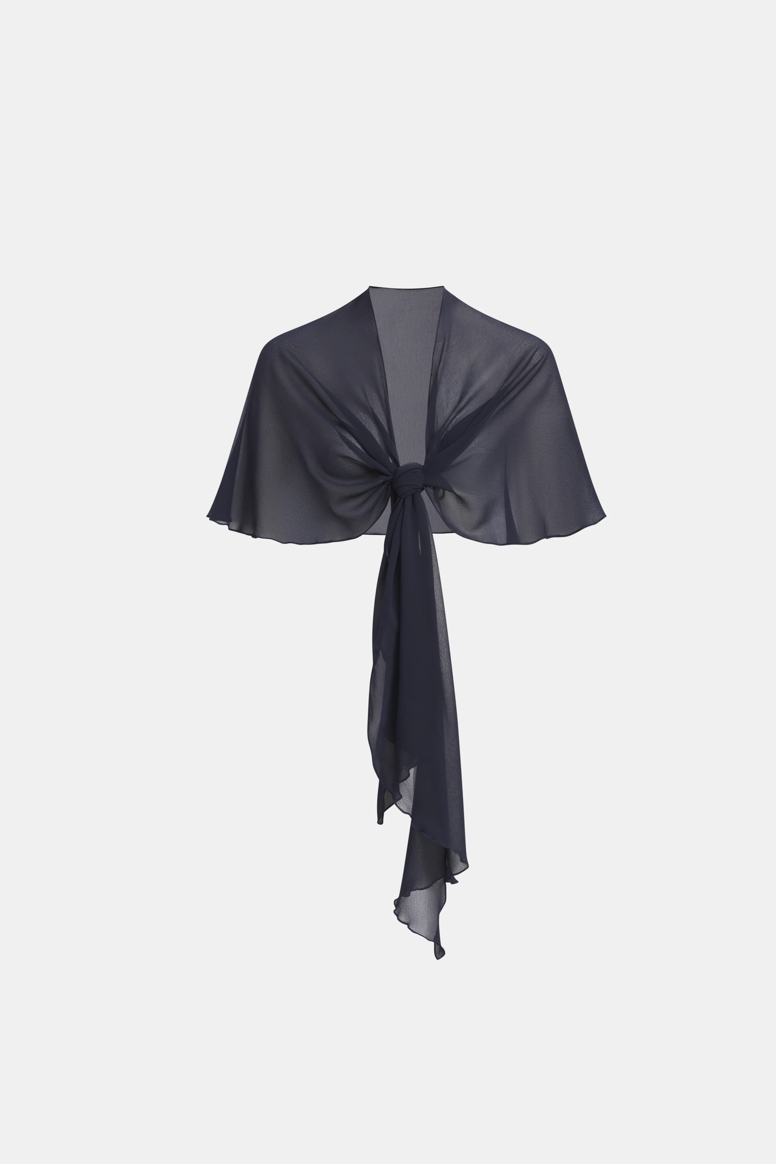 Sheer Chiffon Shawl - Image 3