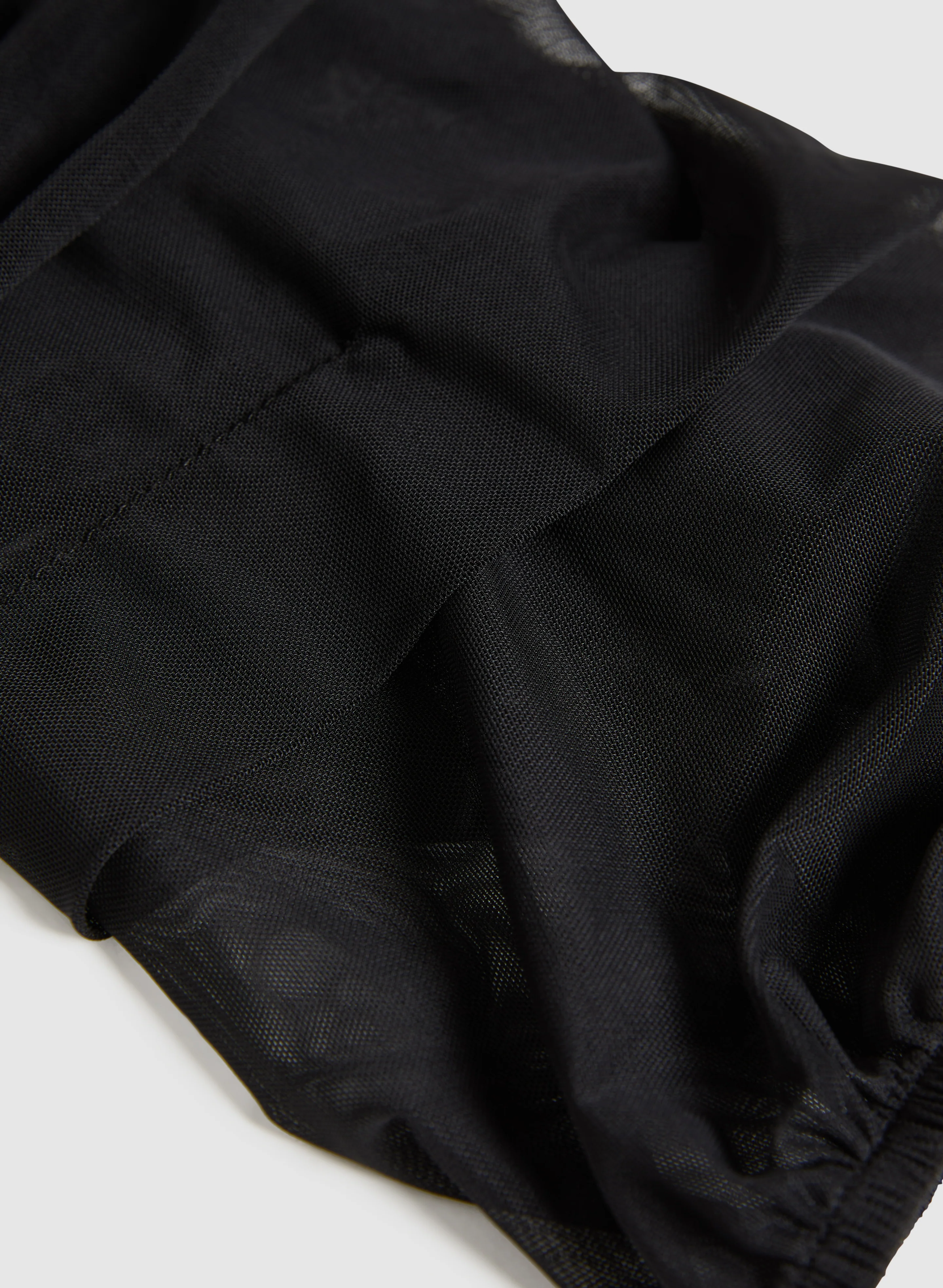 Sheer Pinched Sleeve Cardigan - Image 7