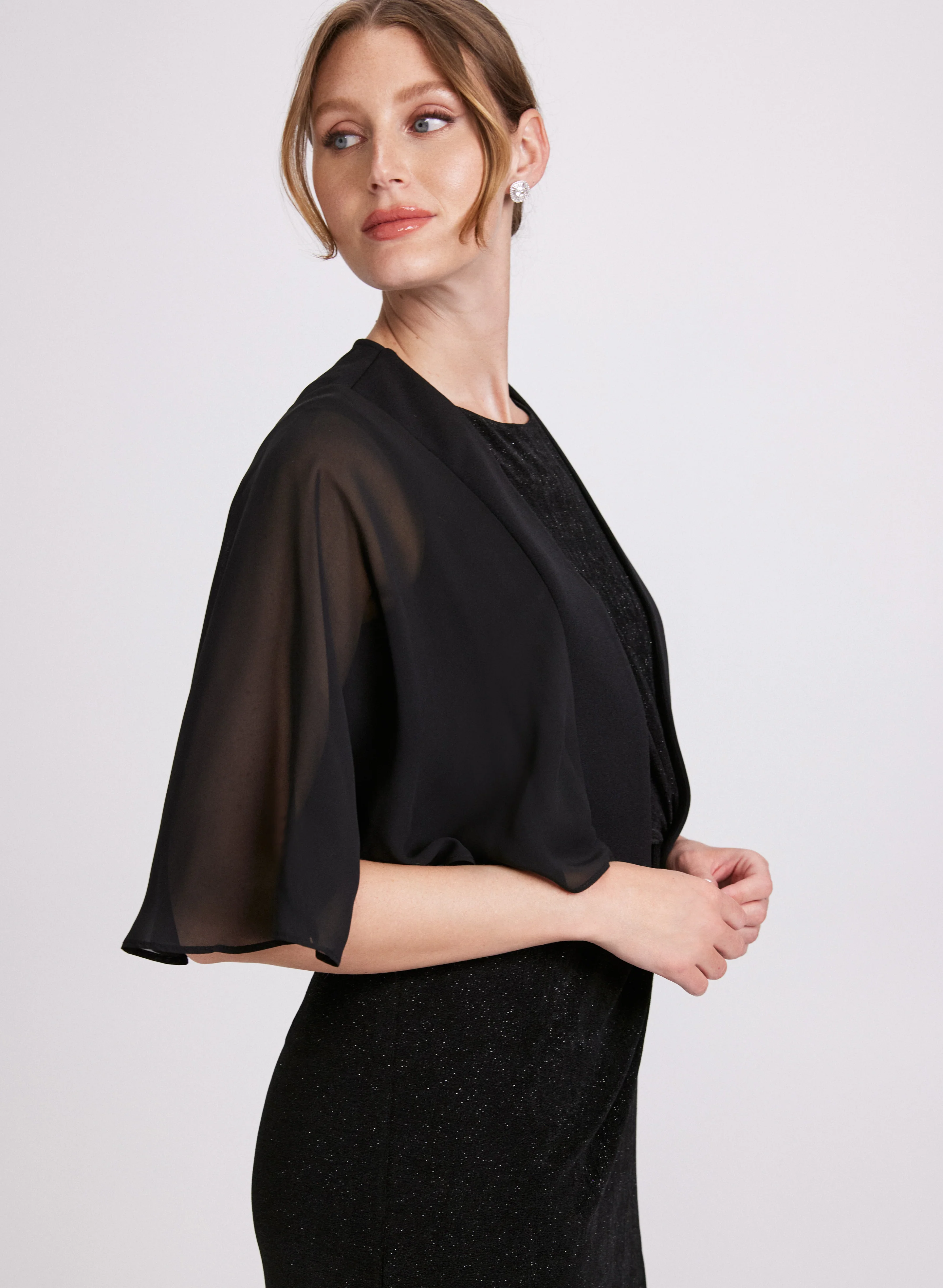 Sheer Sleeve Bolero - Image 2
