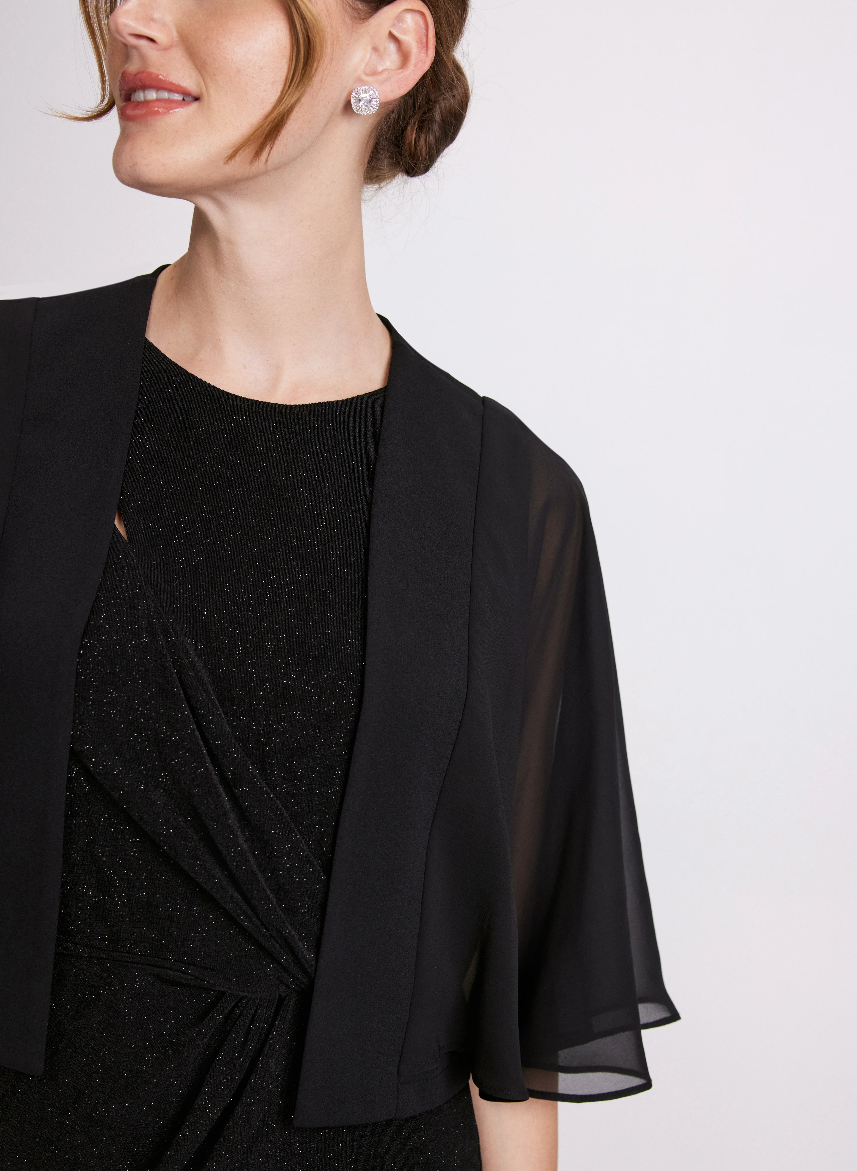 Sheer Sleeve Bolero - Image 5