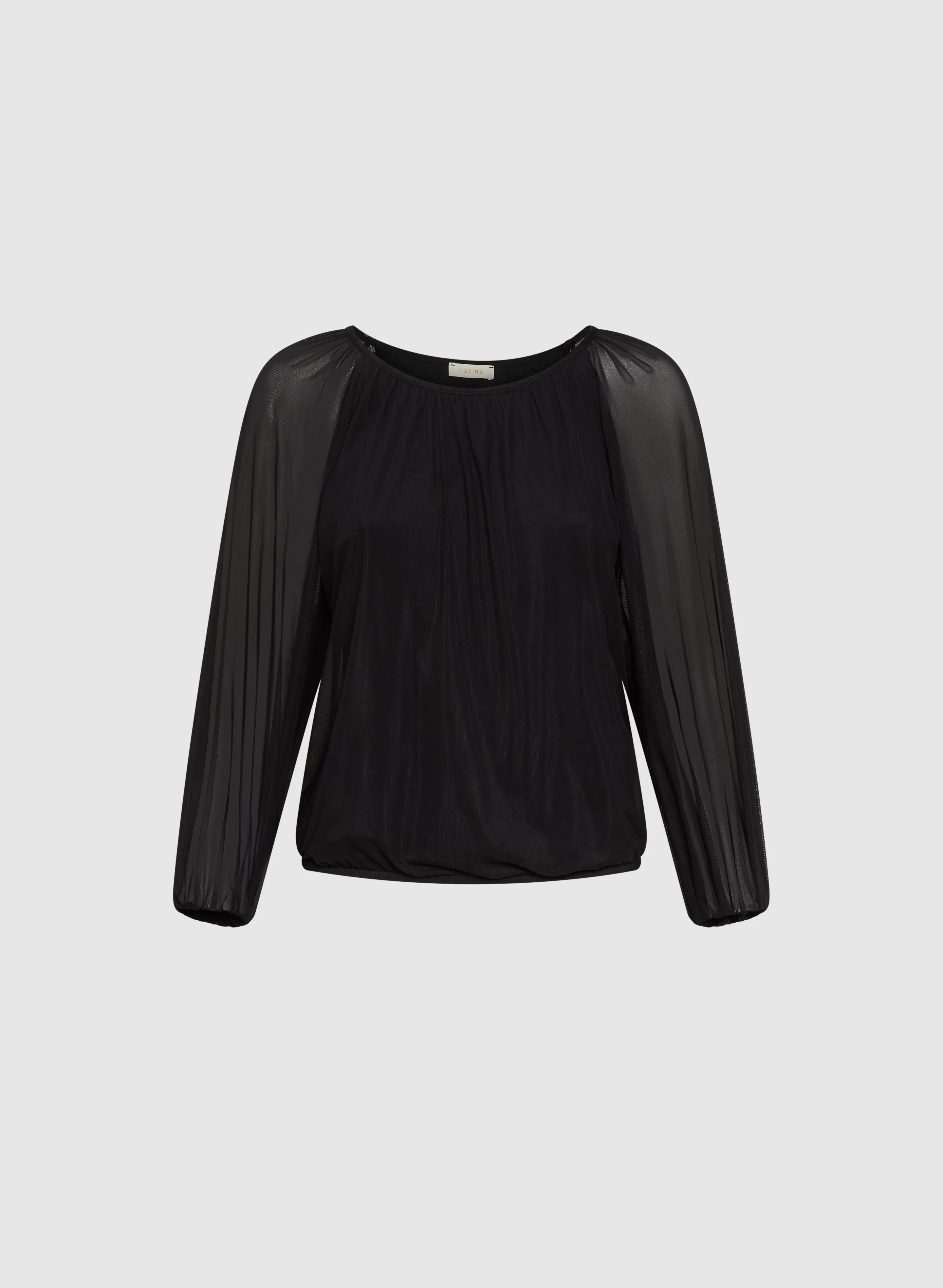 Sheer Sleeve Top - Image 7