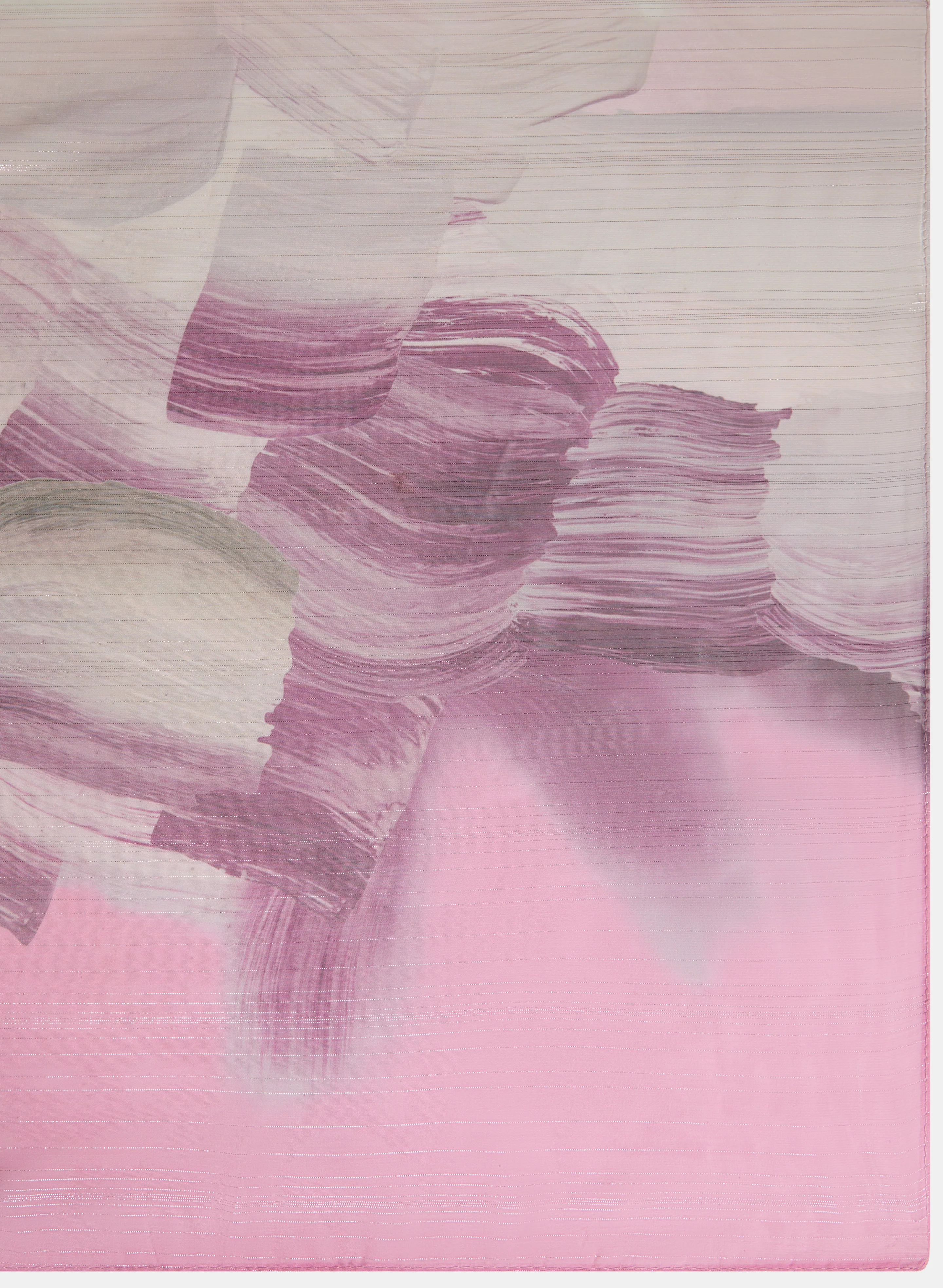 Shimmer Abstract Print Scarf - Image 3