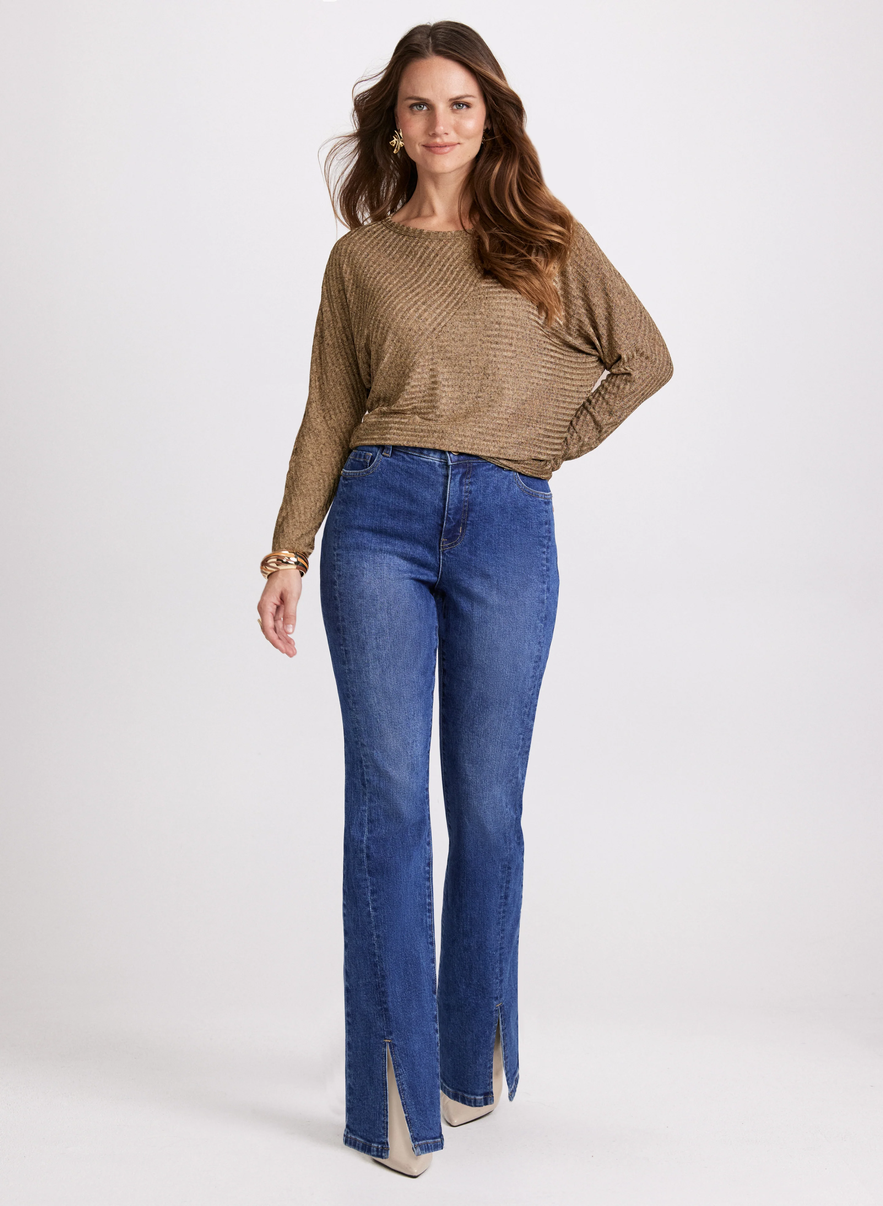 Shimmer Knit Top - Image 3