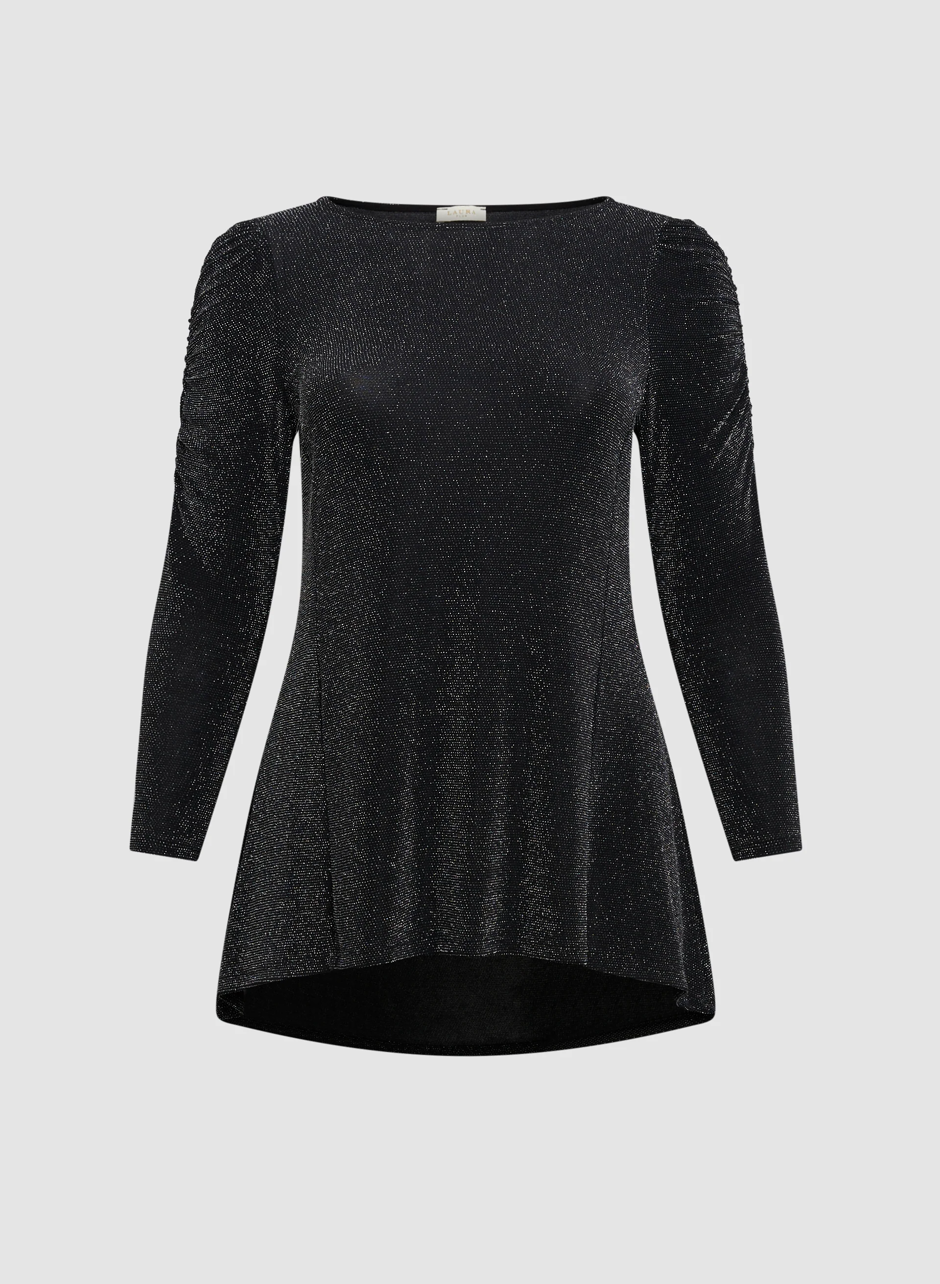 Shimmering Asymmetric Tunic - Image 6