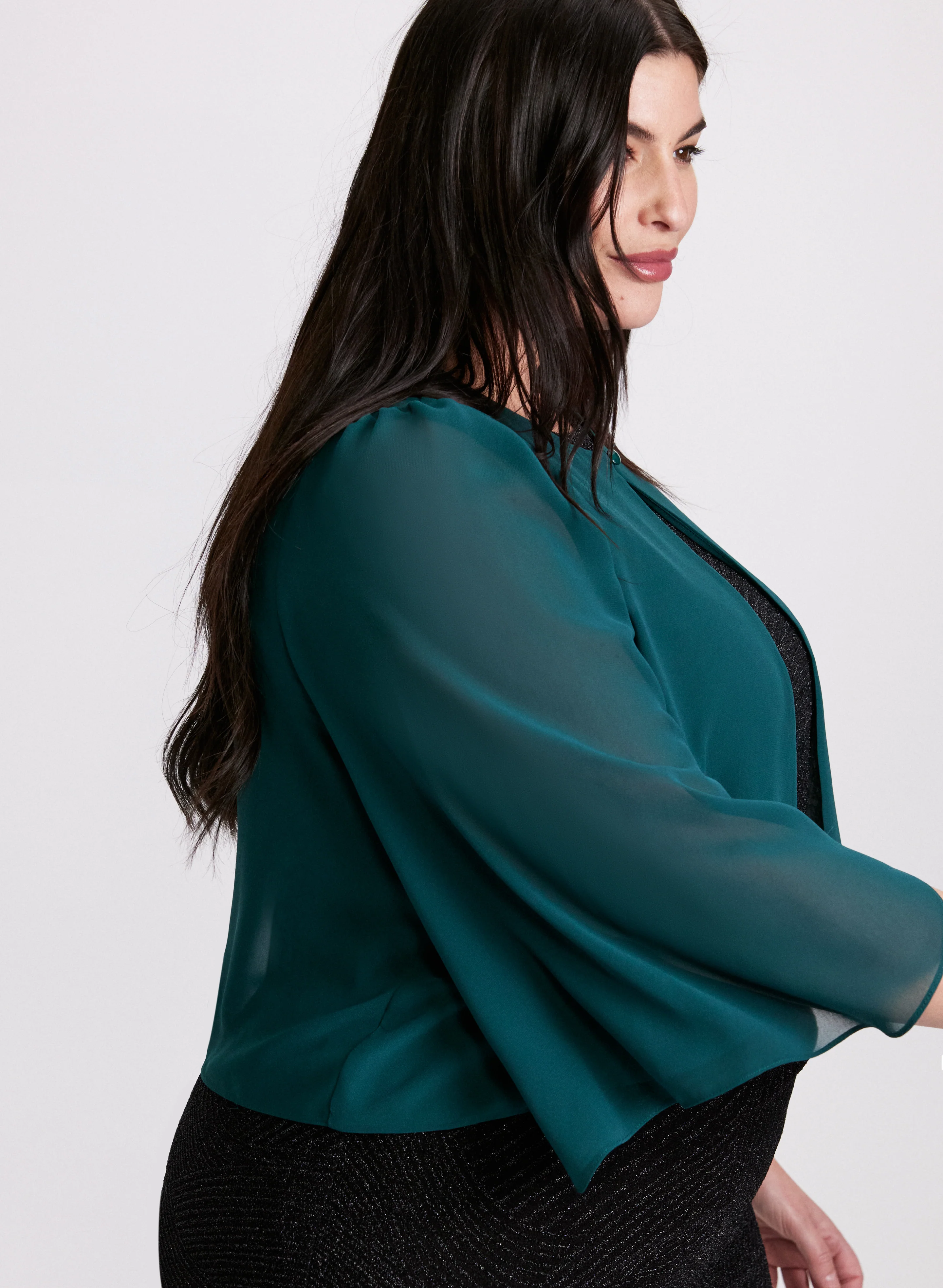Short Chiffon Bolero - Image 2