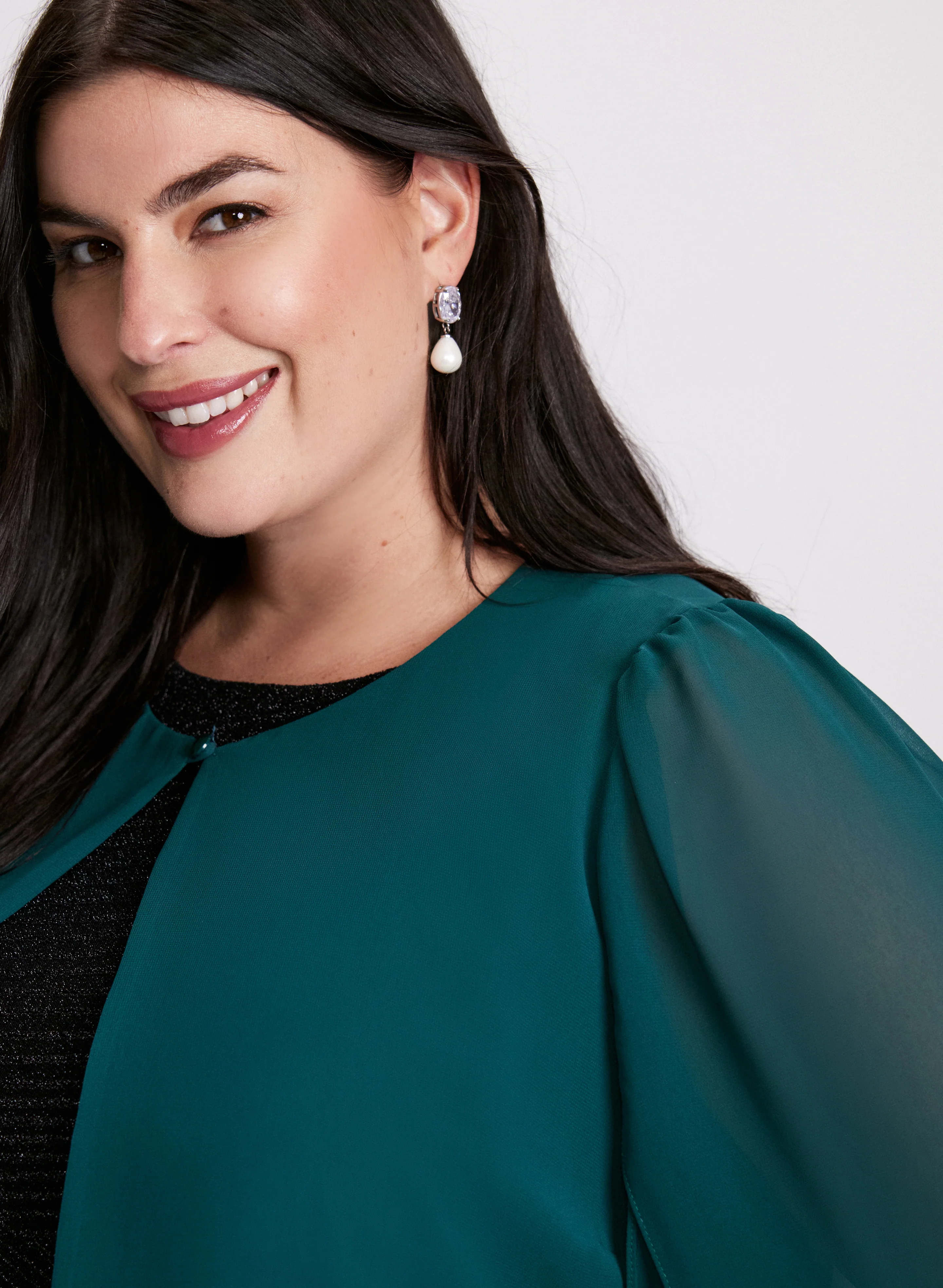 Short Chiffon Bolero - Image 4