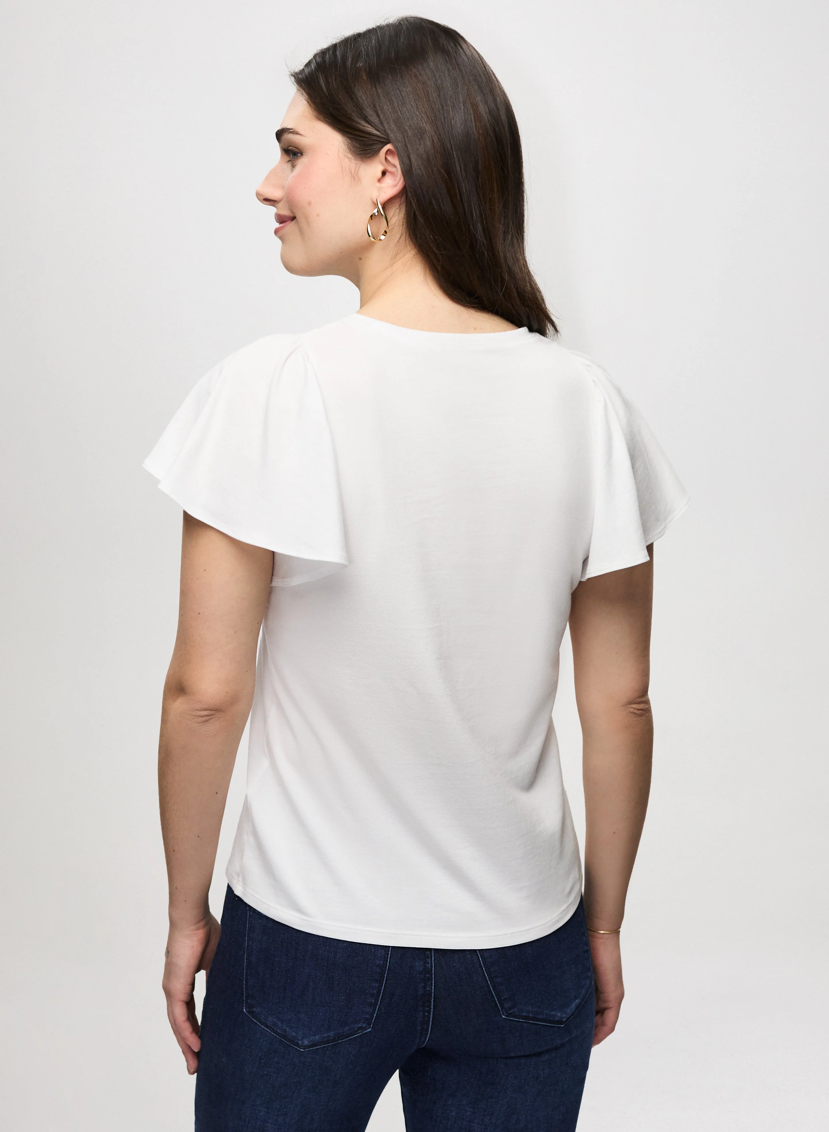 Flutter Sleeve Tee - Image 4