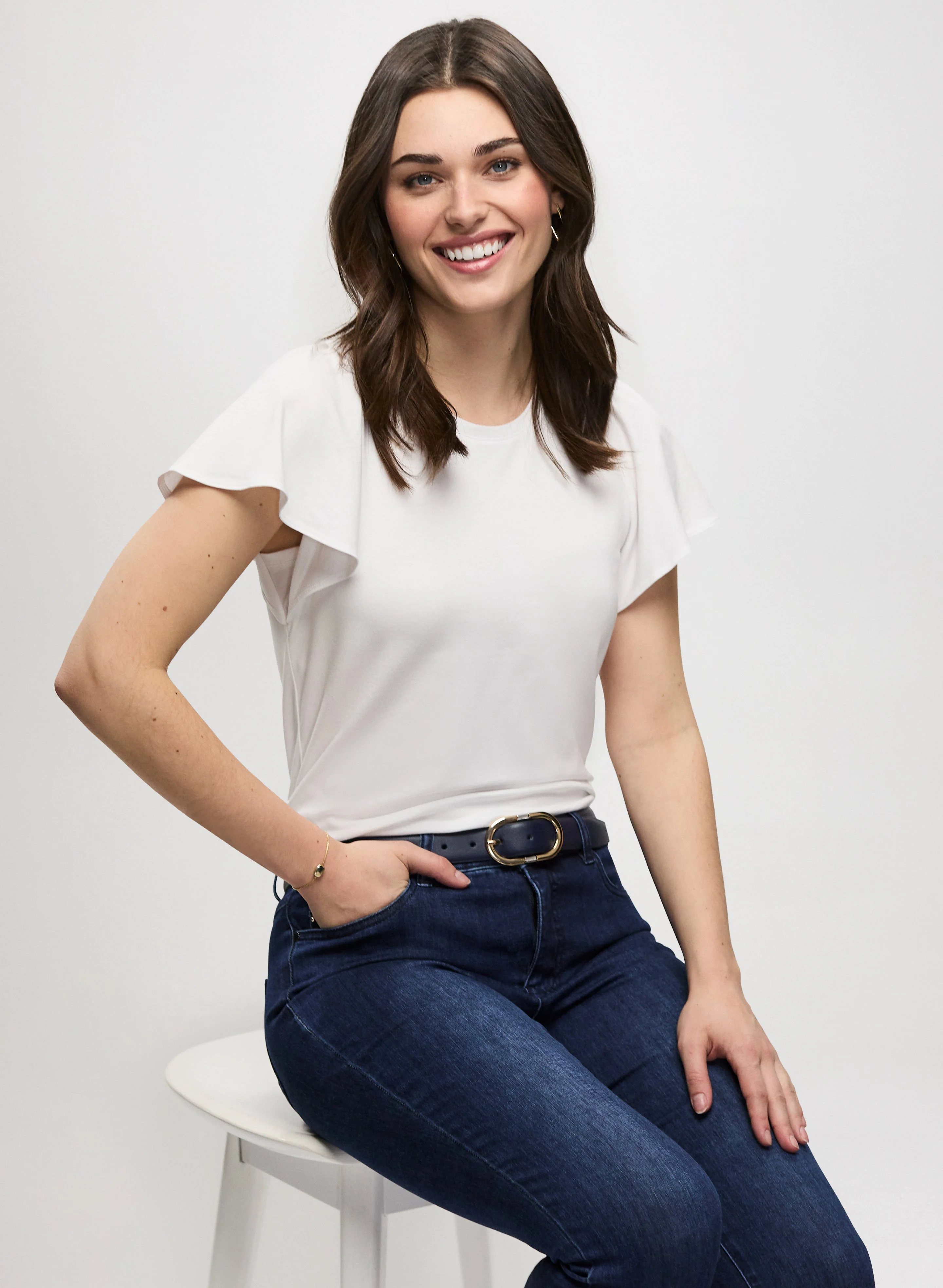 Flutter Sleeve Tee - Image 5