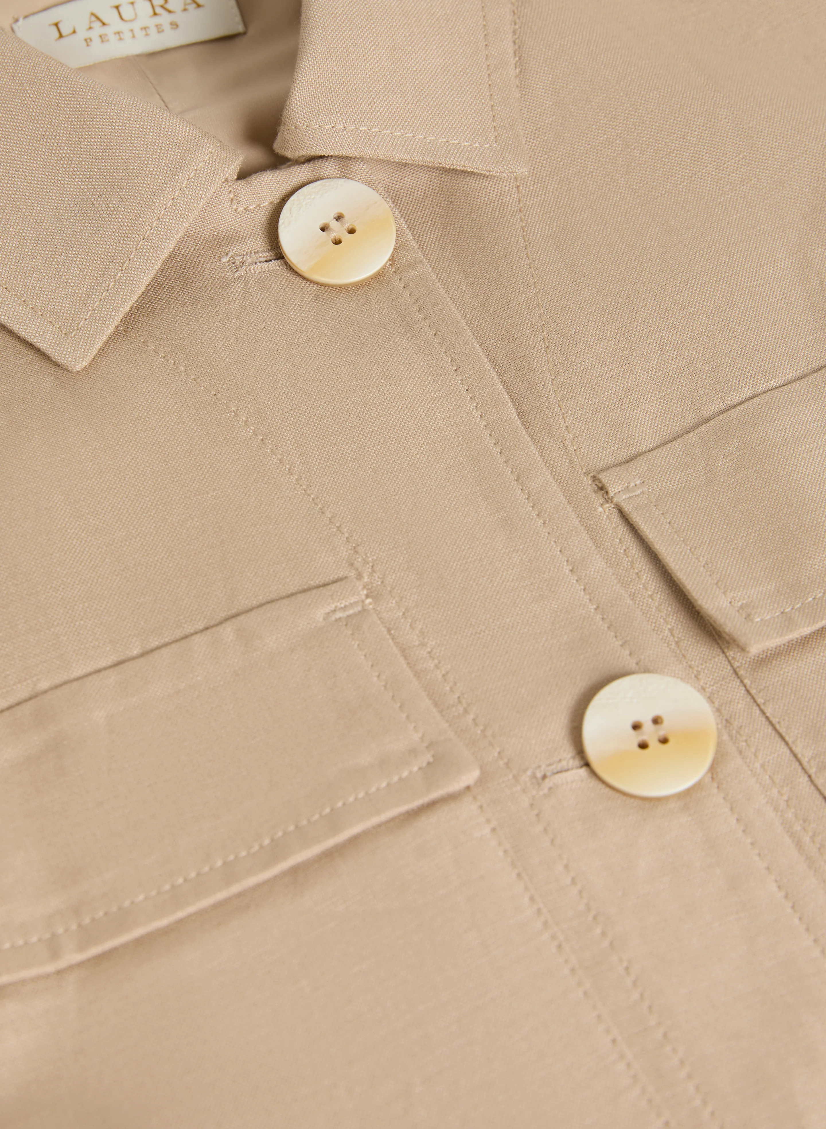 Short Linen Jacket - Image 6