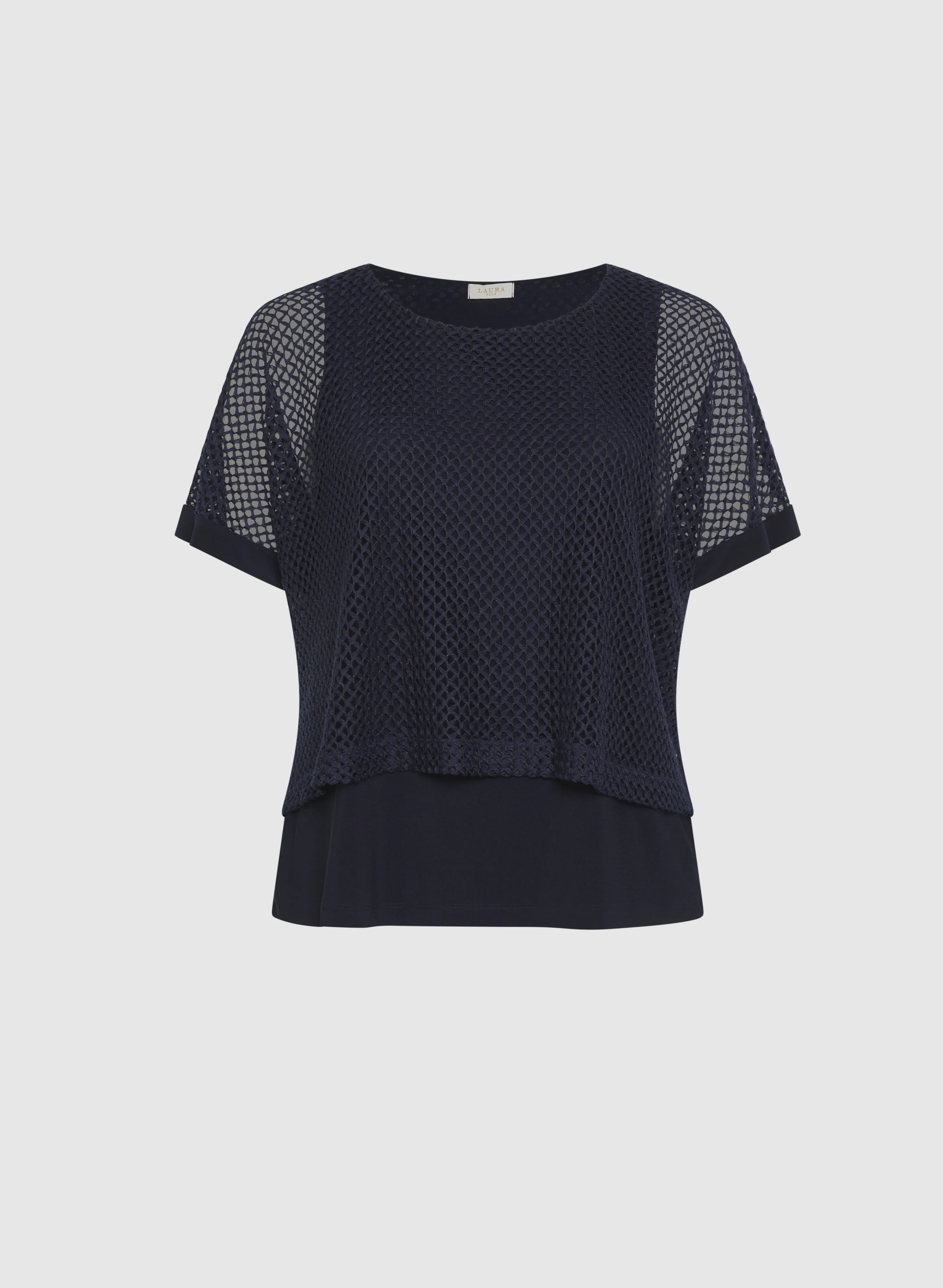 Short Sleeve Crochet Top - Image 6