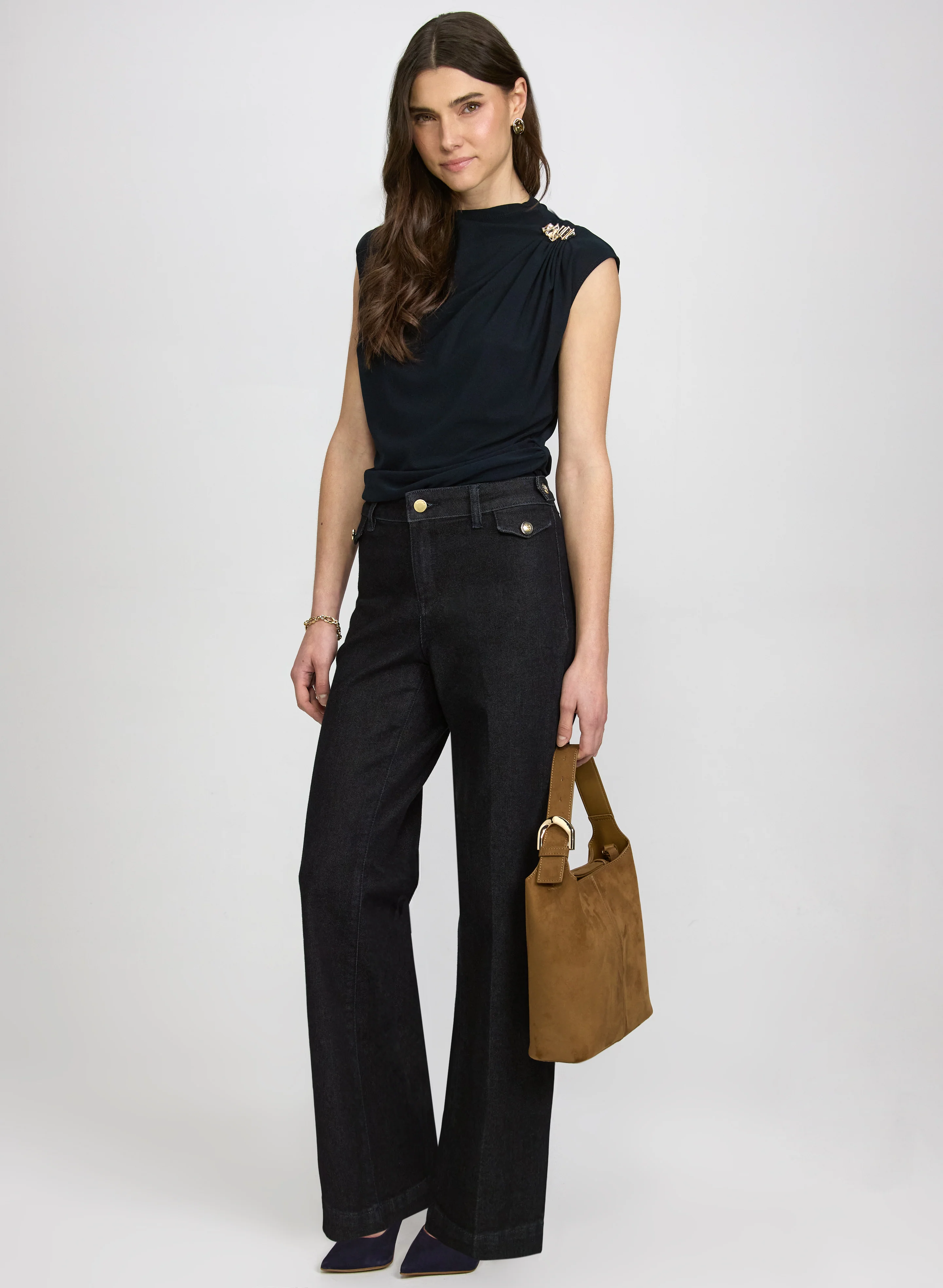 Shoulder Buckle Top - Image 3