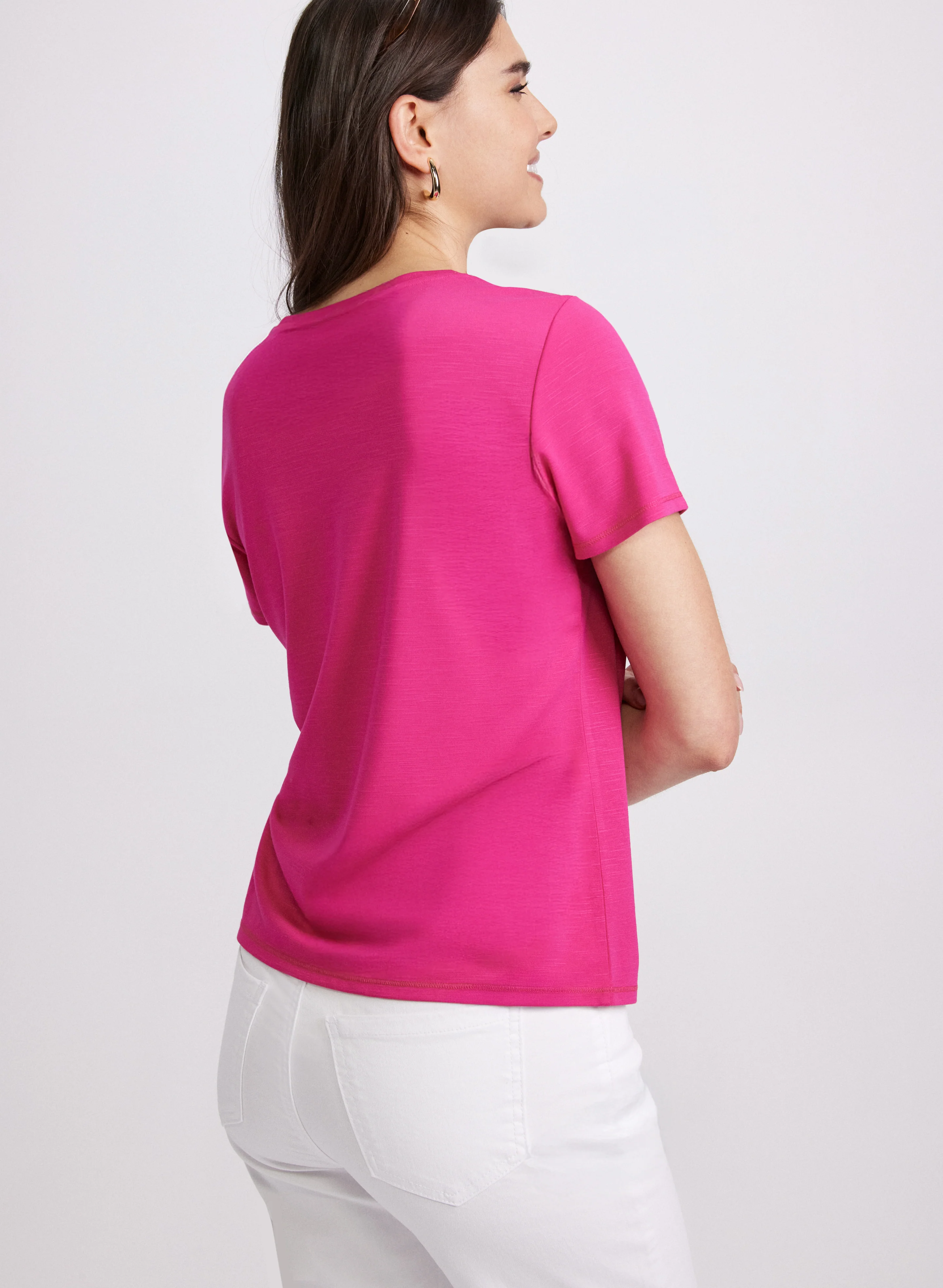 Side Tie T-Shirt - Image 4