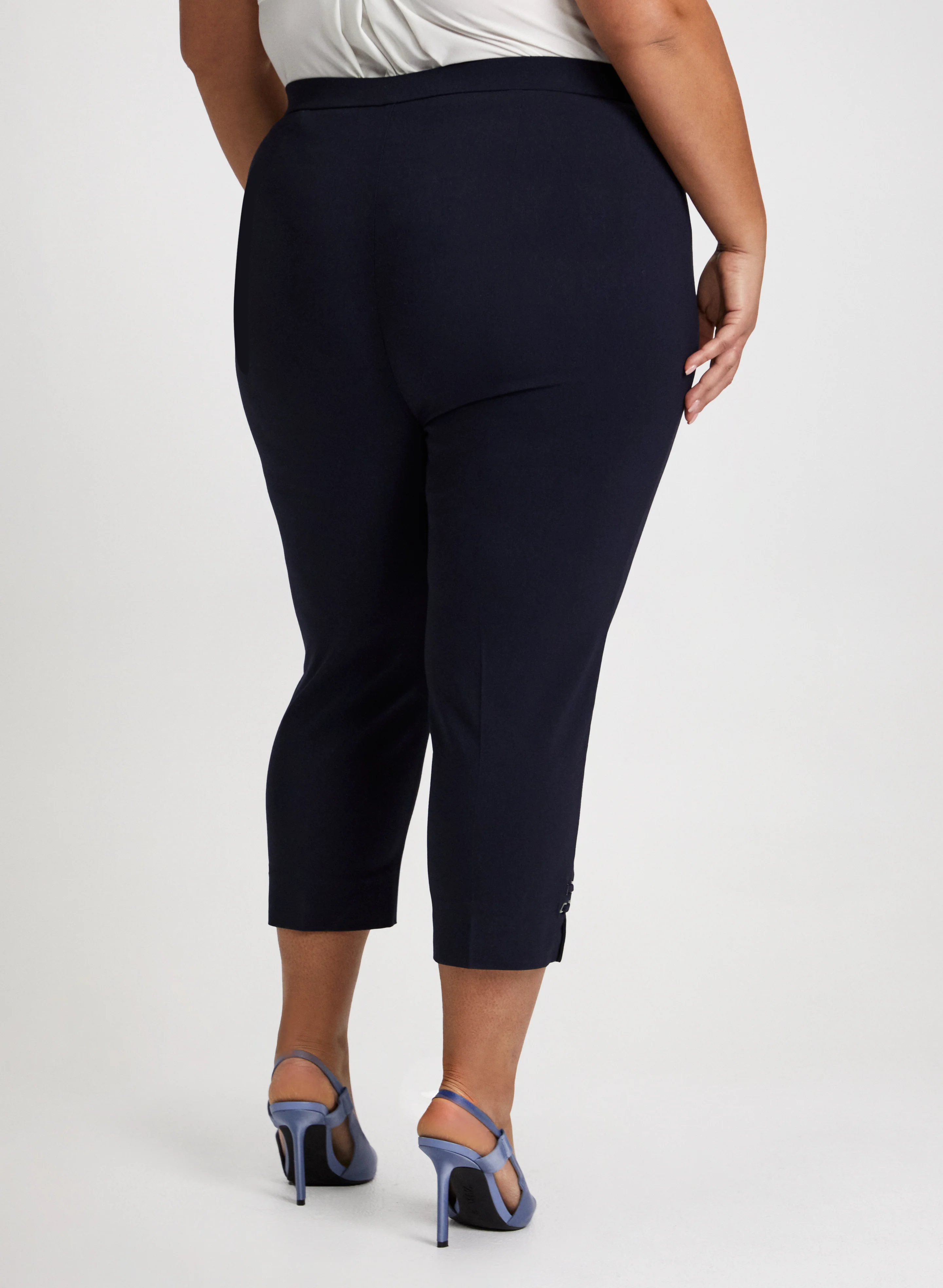 Signature Fit Bengaline Capris - Image 4