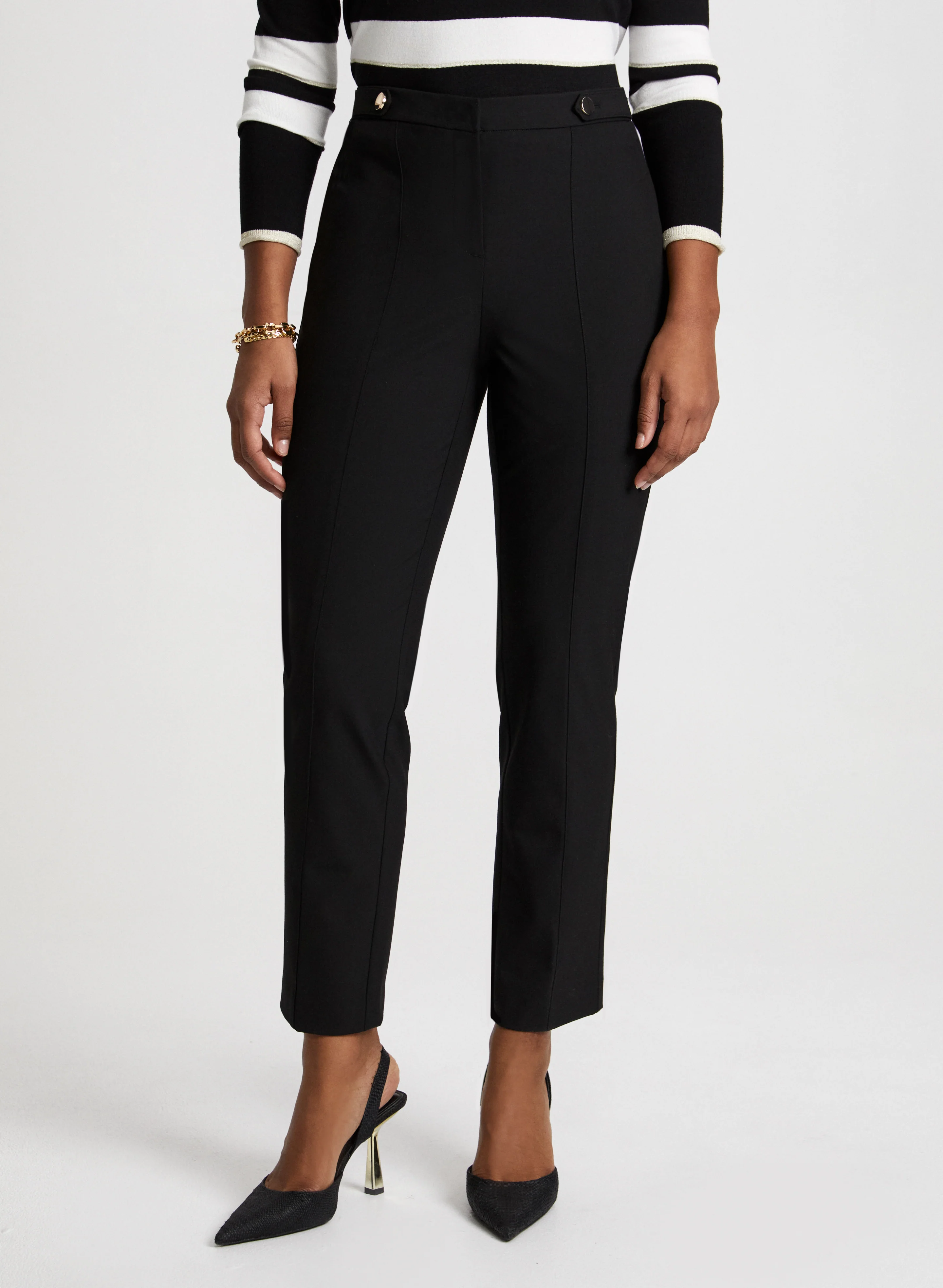 Mia Straight-Leg Pants - Short