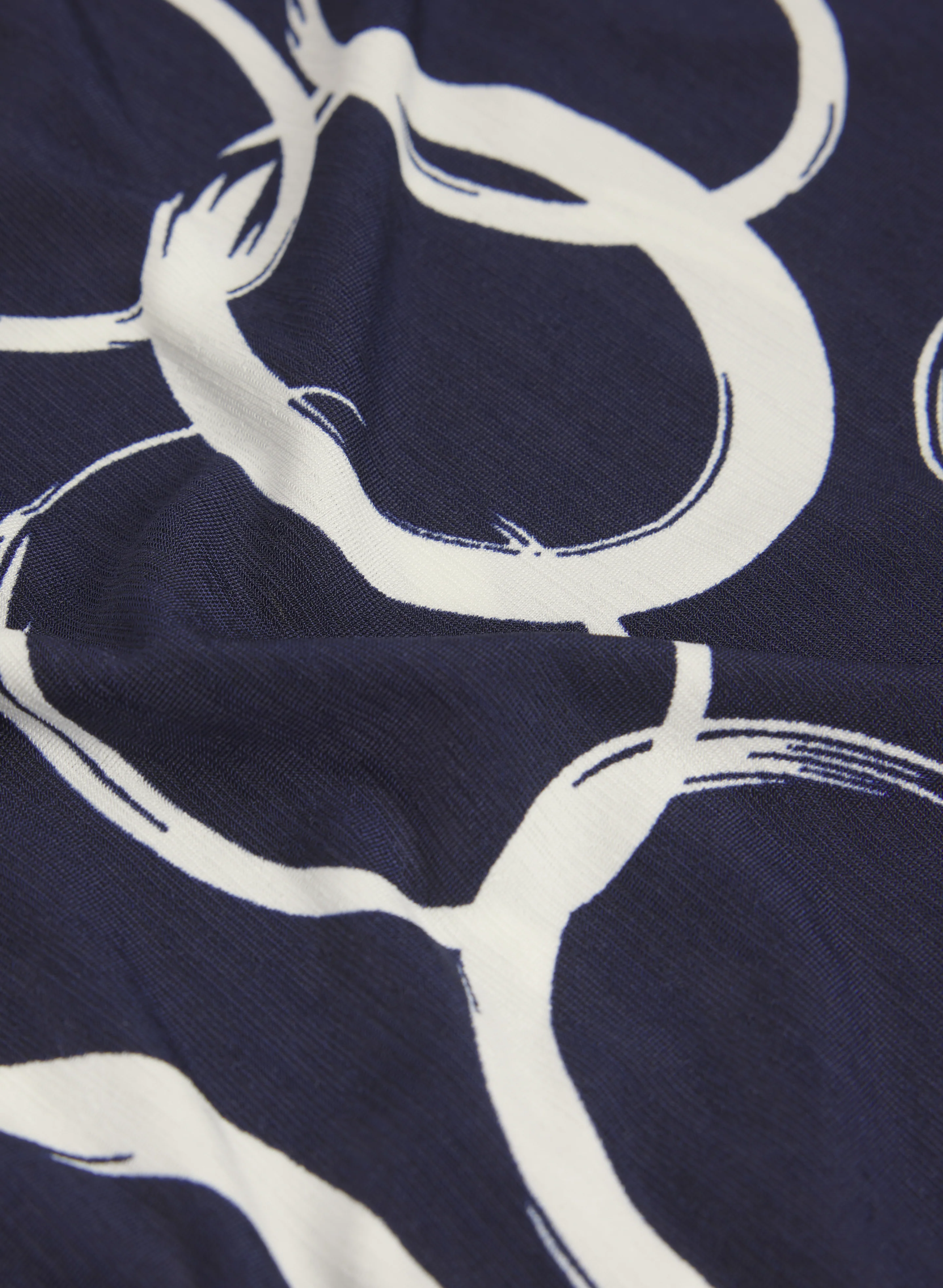 Sketch Circle Print Top - Image 7