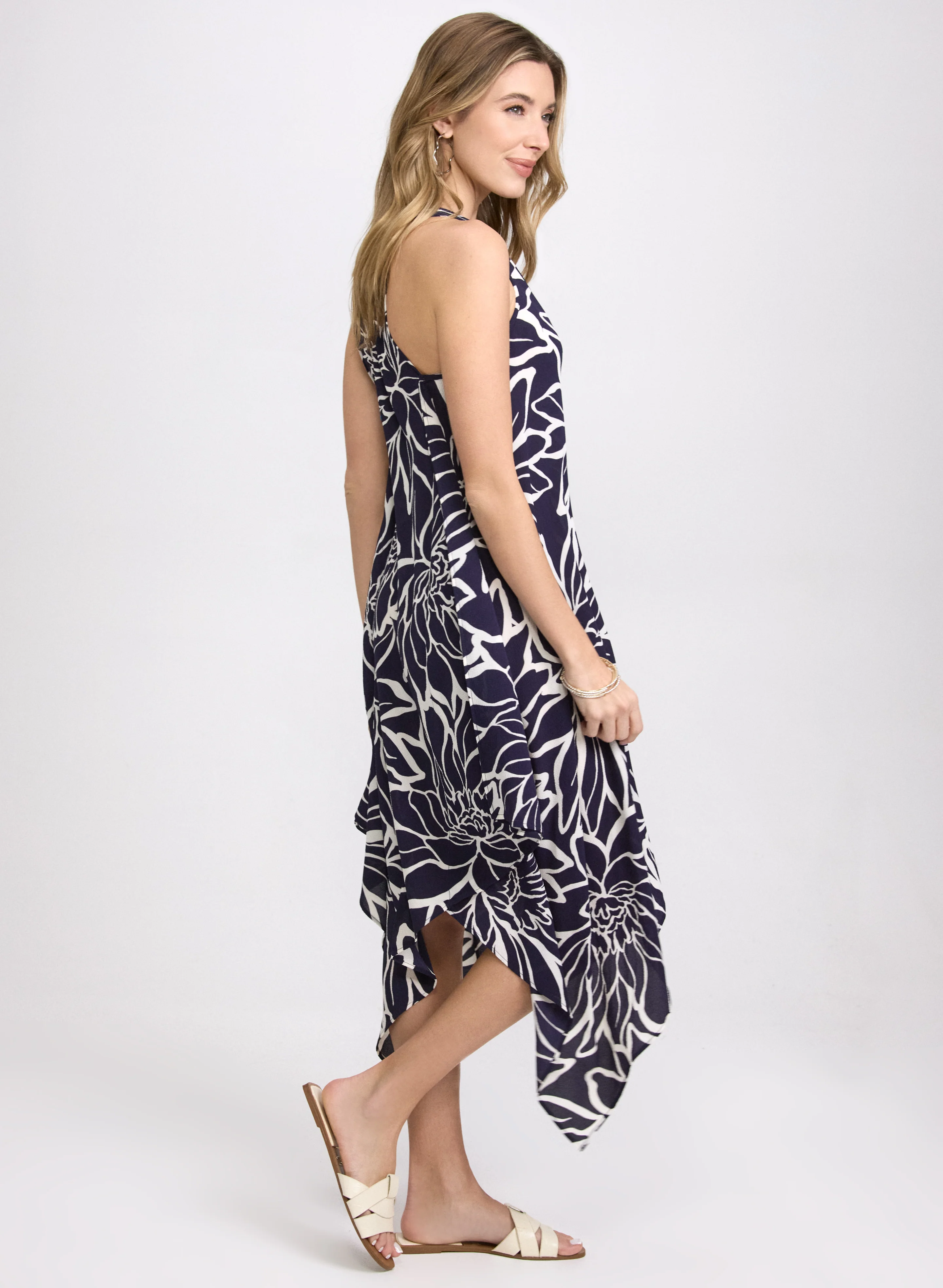 Sketch Floral Dress - Image 3