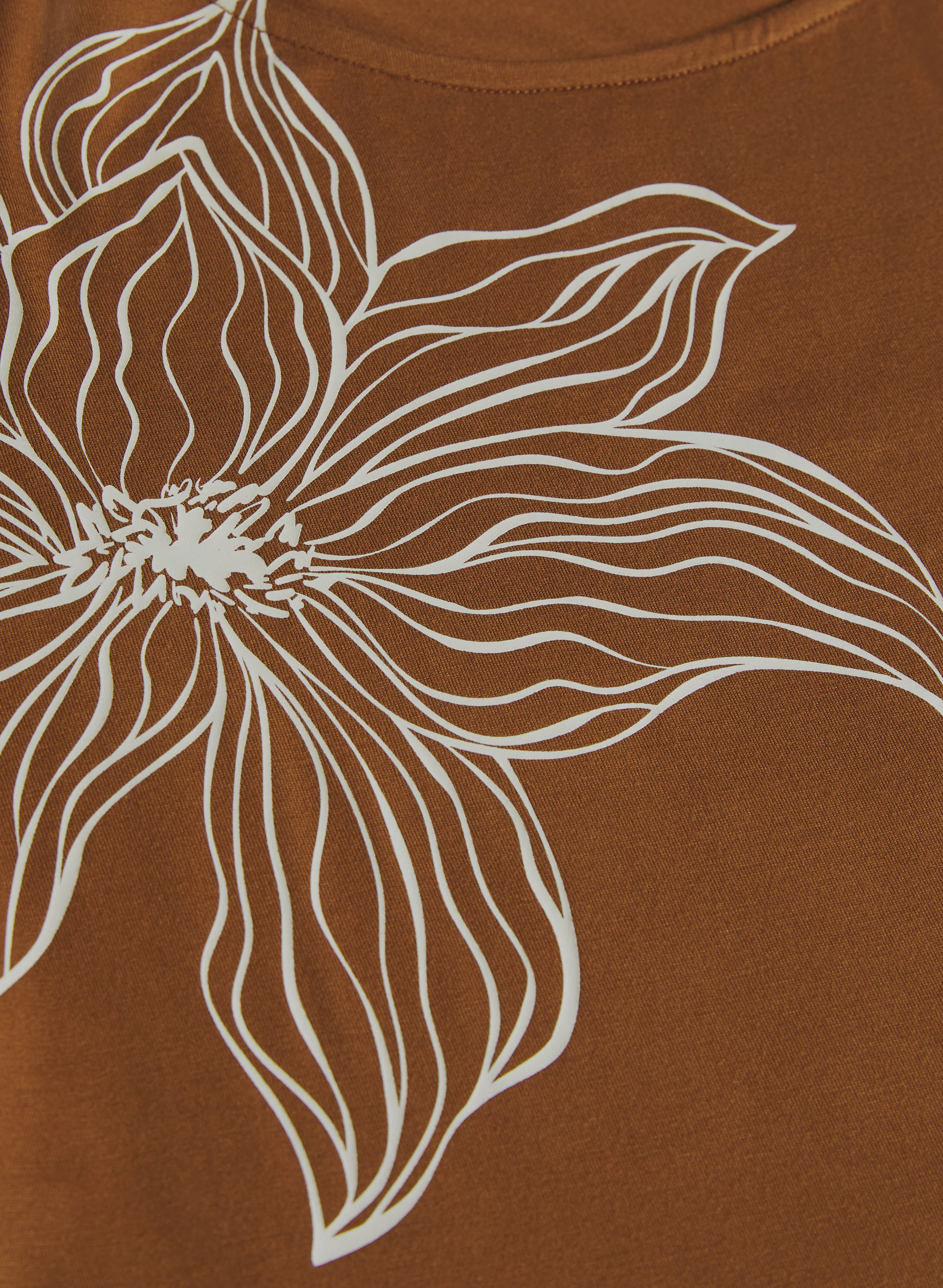 Sketch Floral T-Shirt - Image 7