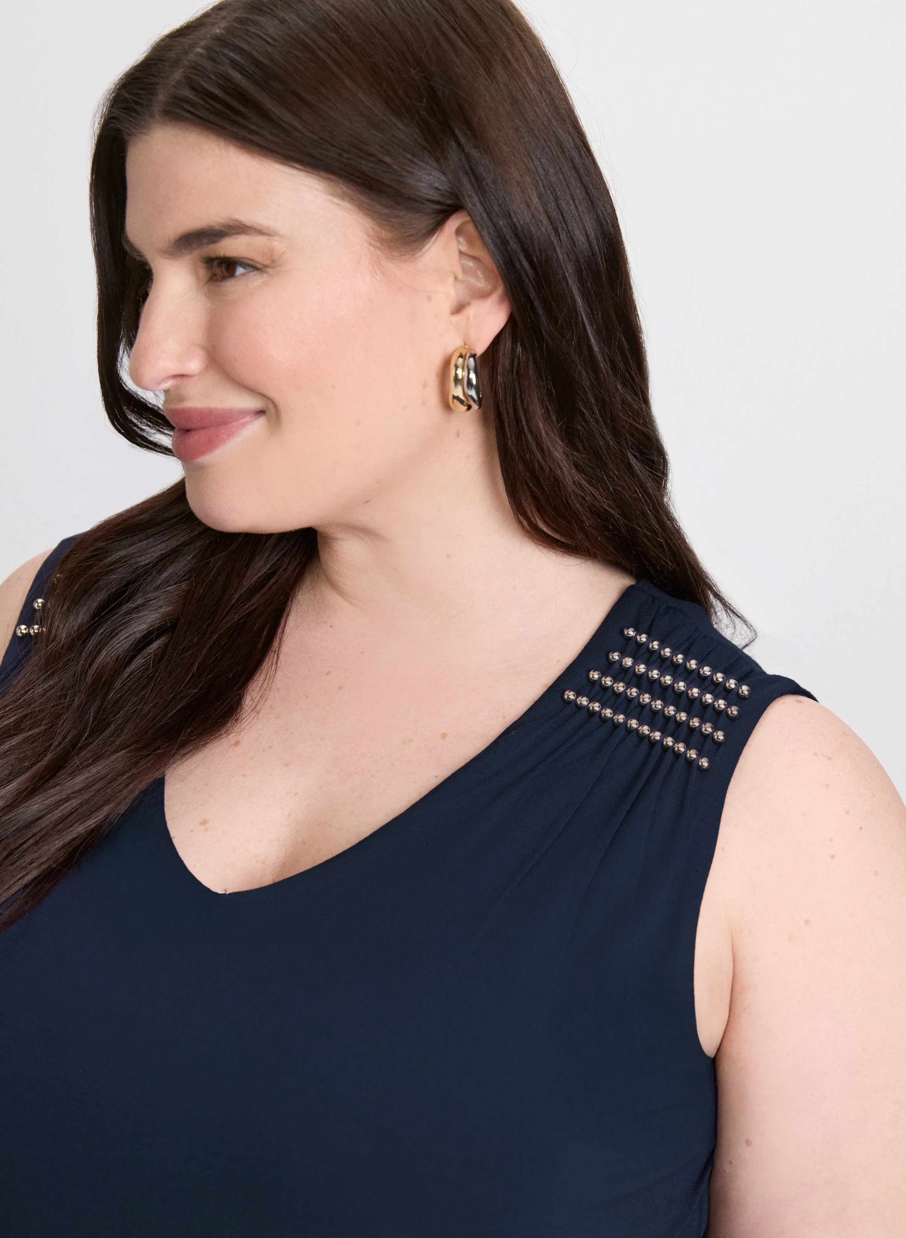 Sleeveless Beaded Top - Image 5