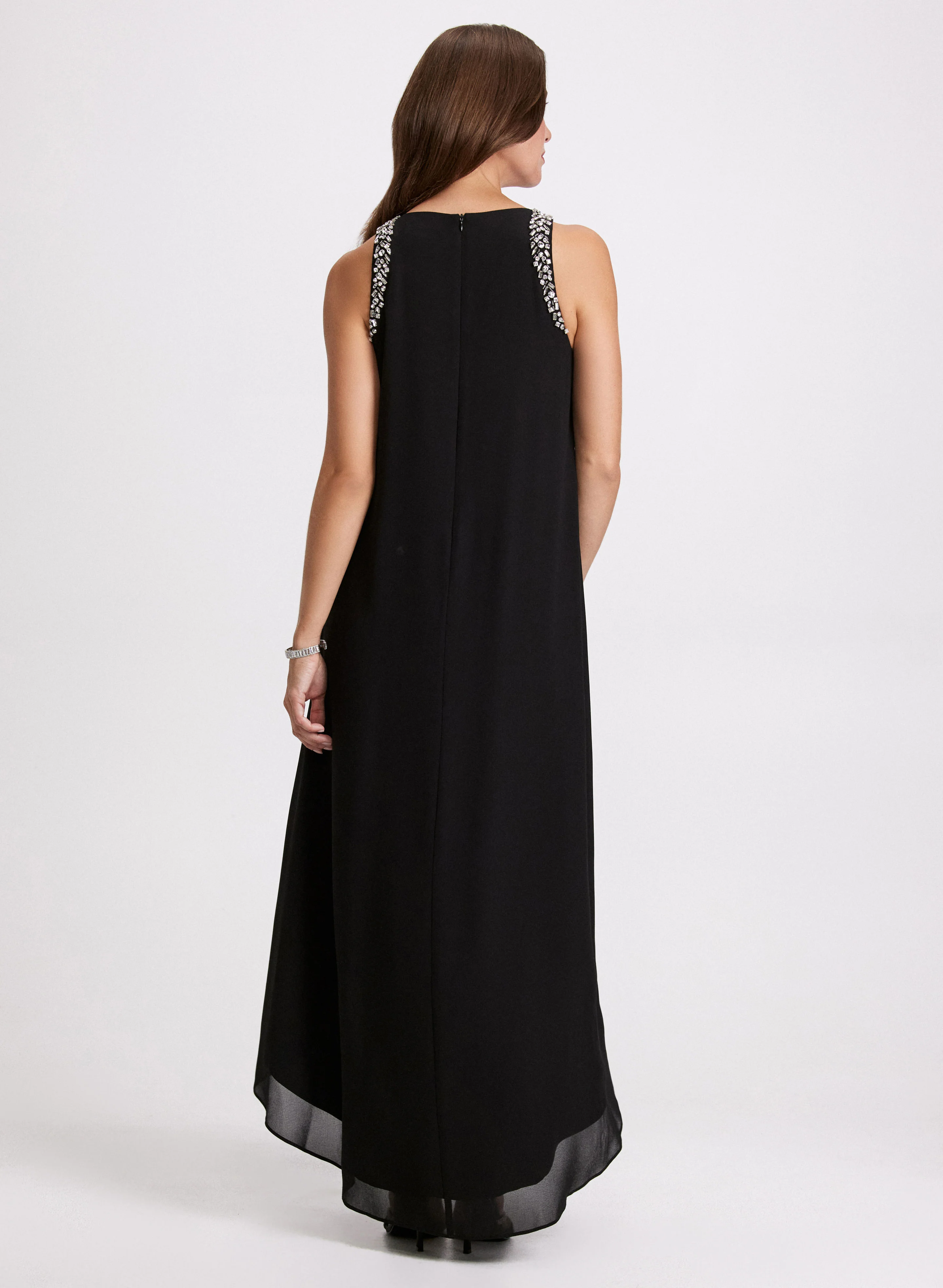 Sleeveless Chiffon Dress - Image 3