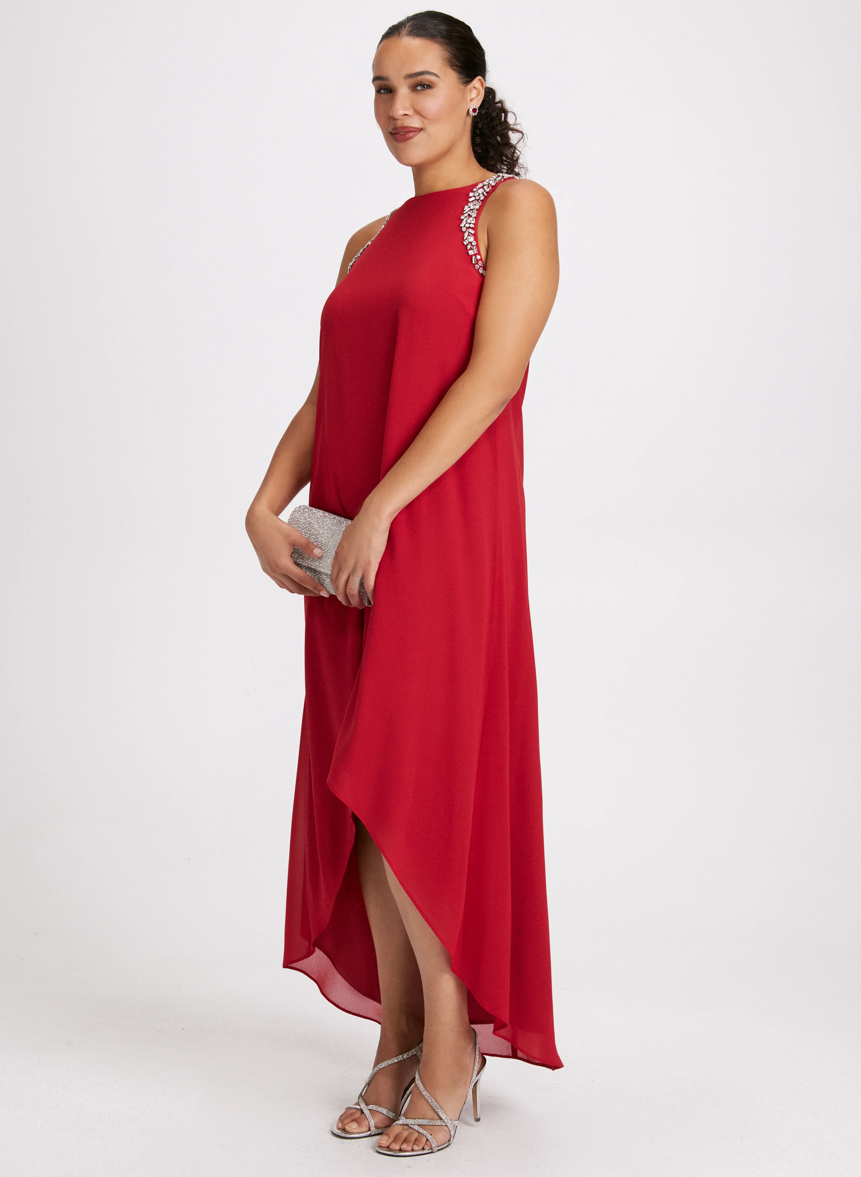 Sleeveless Chiffon Dress - Image 2