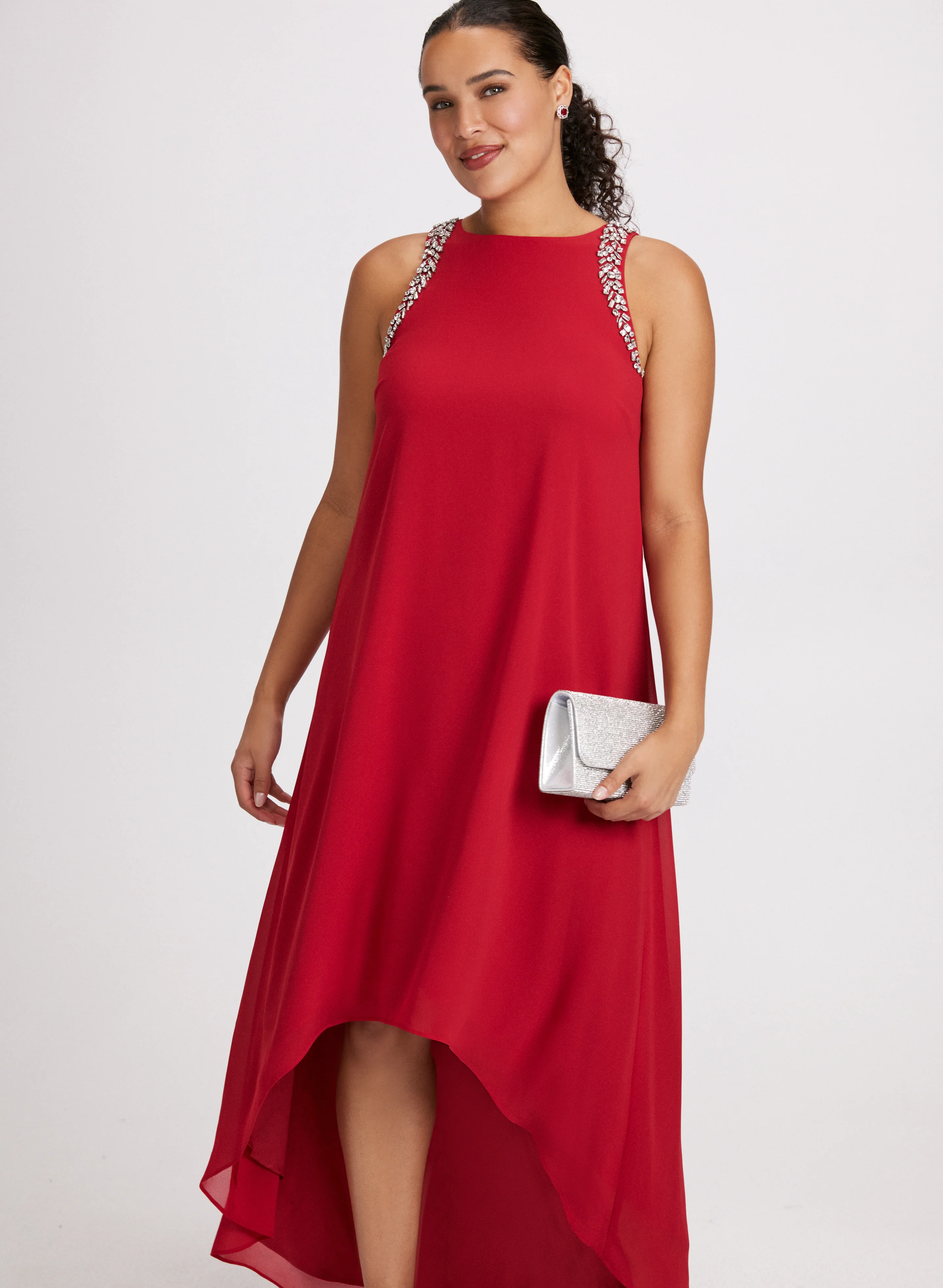 Sleeveless Chiffon Dress - Image 5