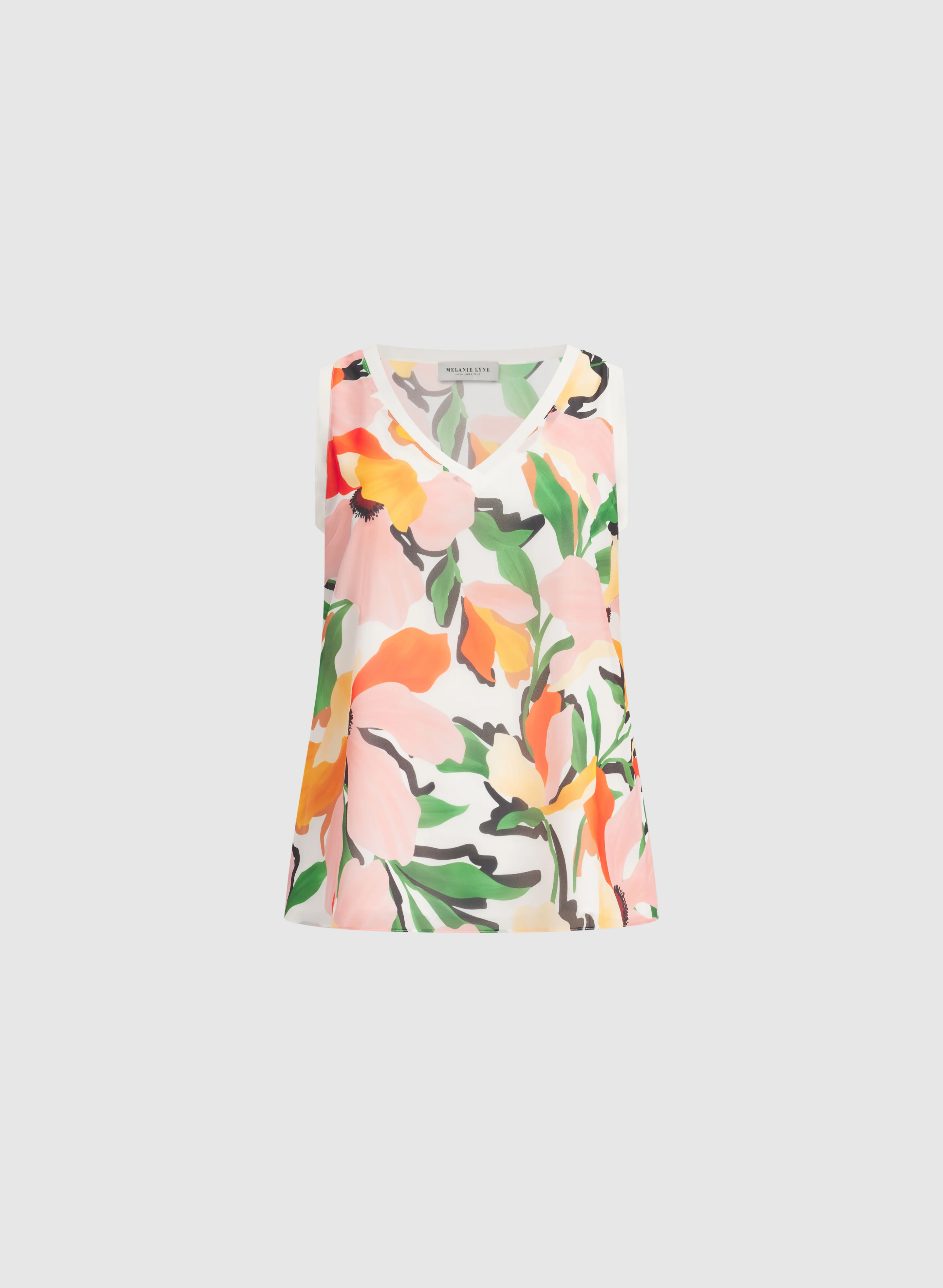 Melanie Lyne - Sleeveless Floral Blouse - Image 6