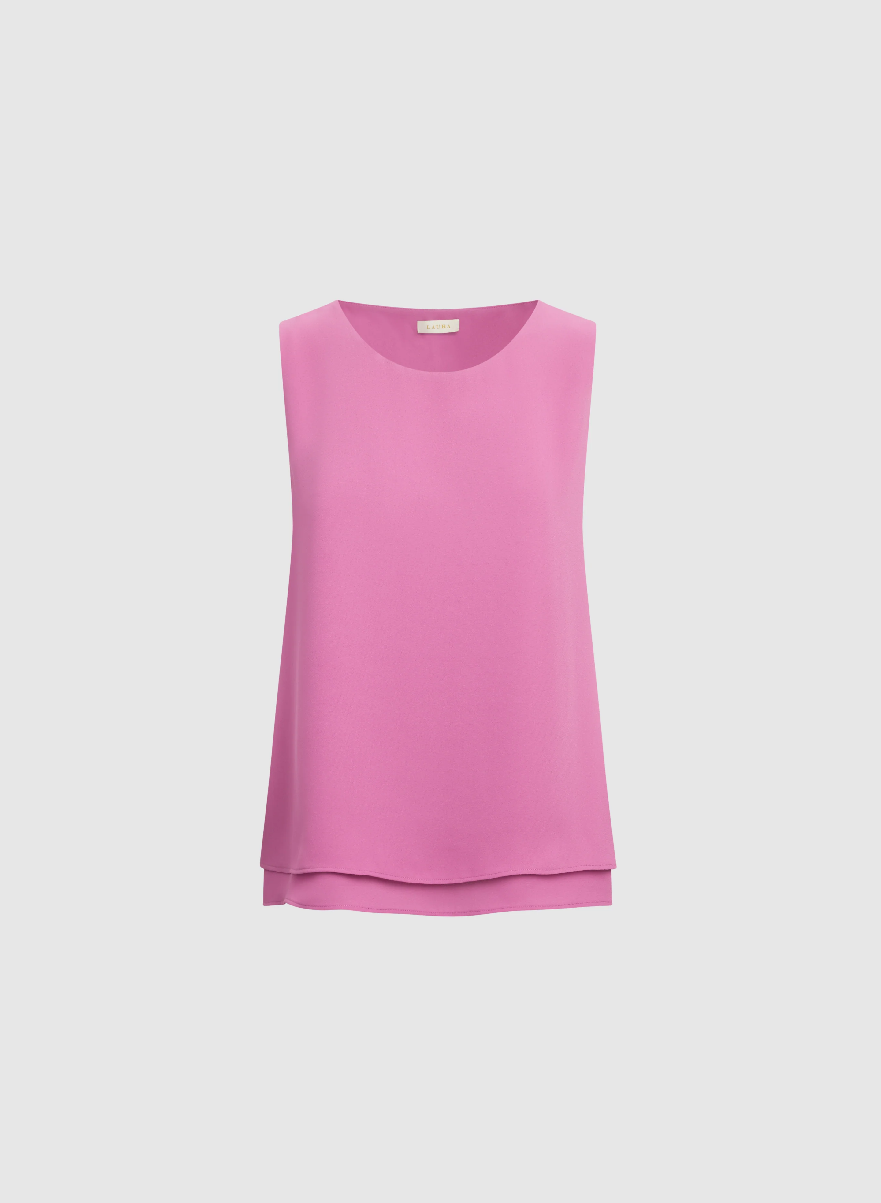 Sleeveless Layered Blouse - Image 11