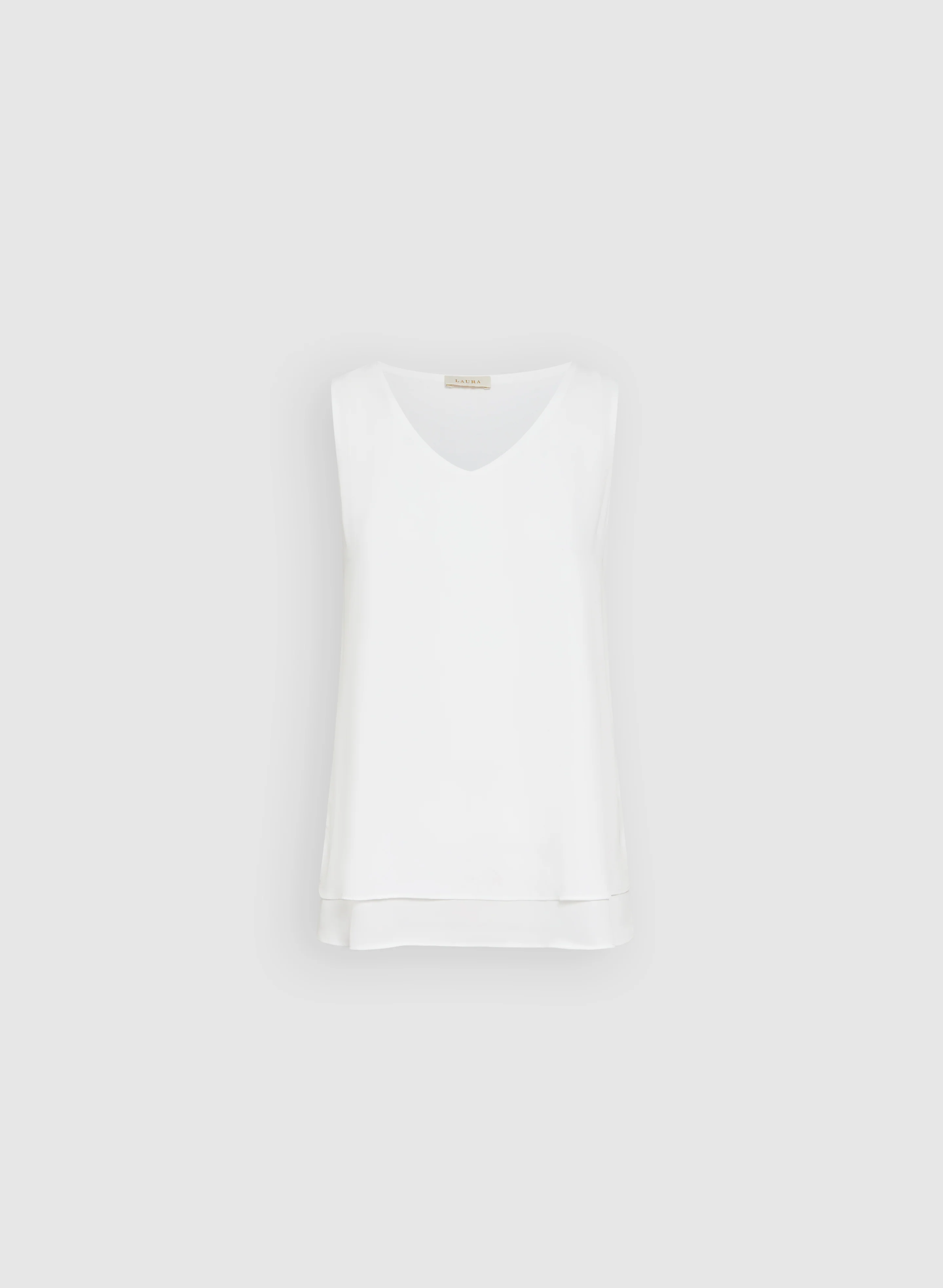 Layered Sleeveless Blouse - Image 6