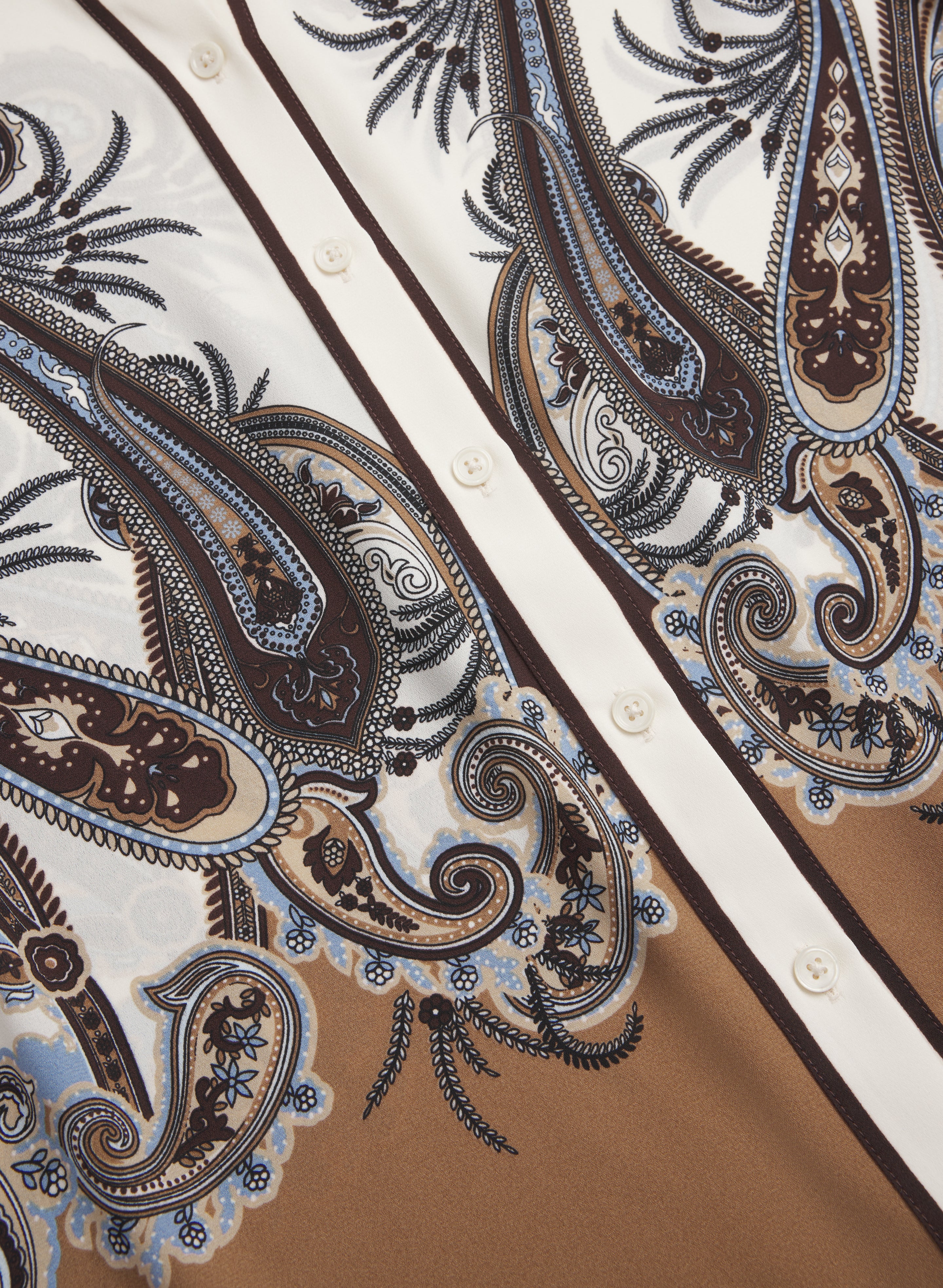 Sleeveless Paisley Blouse - Image 7