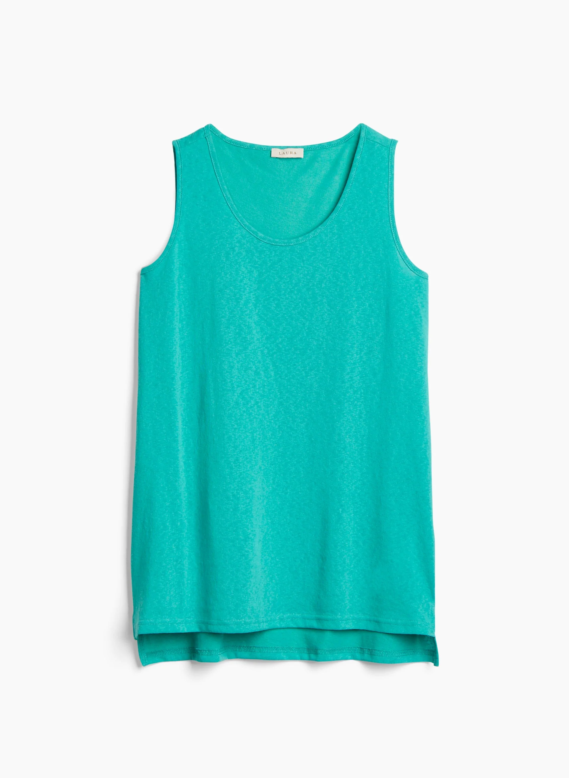 Sleeveless Scoop Neck Top - Image 5